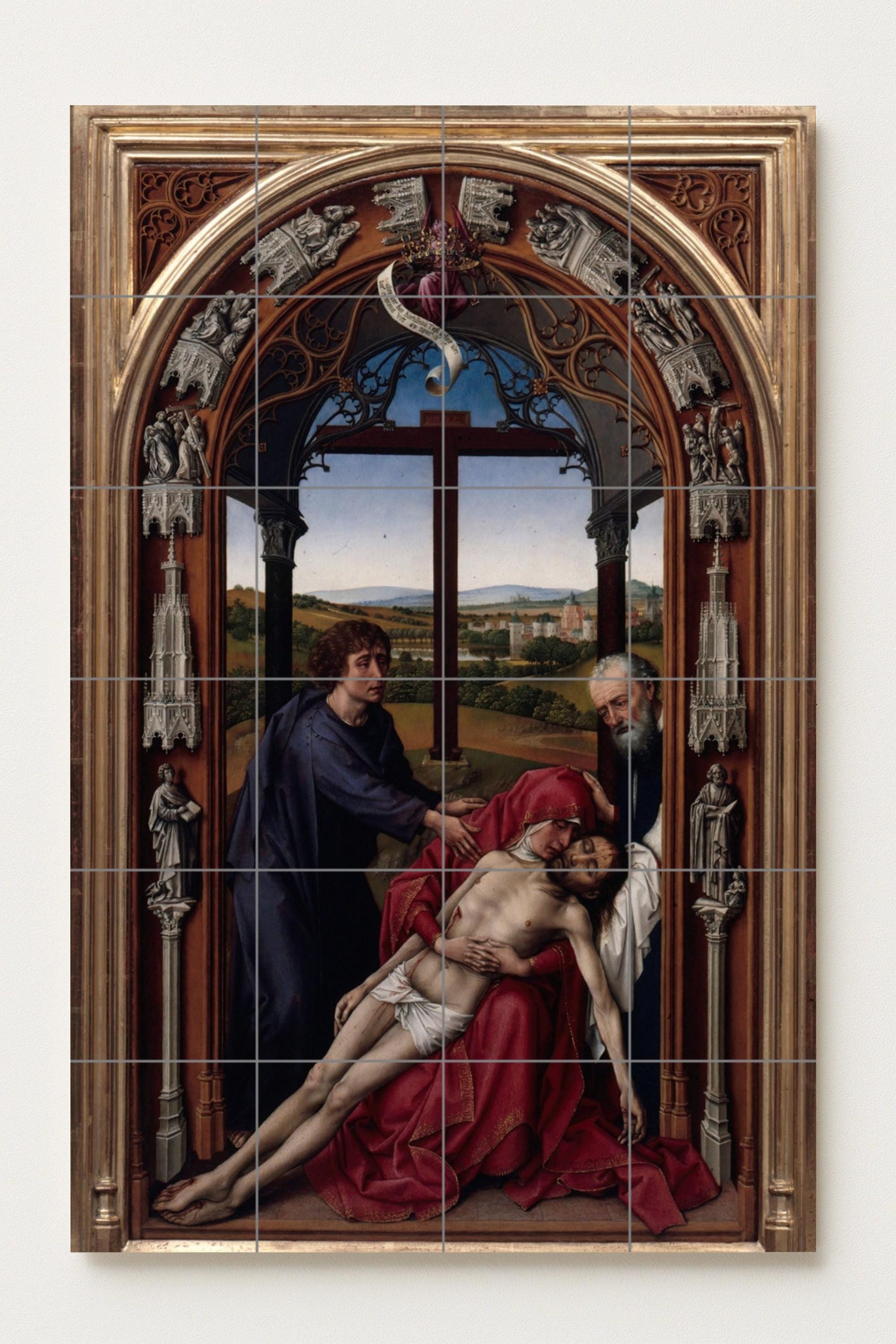 La Lamentación de Rogier van der Weyden