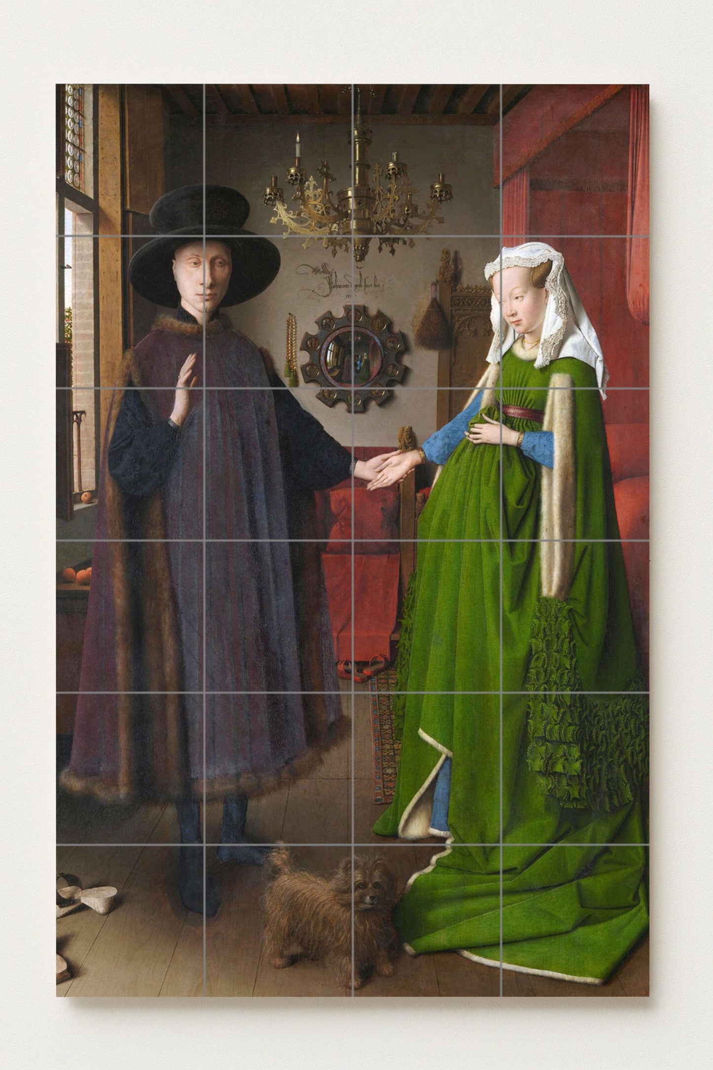 El retrato de Arnolfini de Jan van Eyck