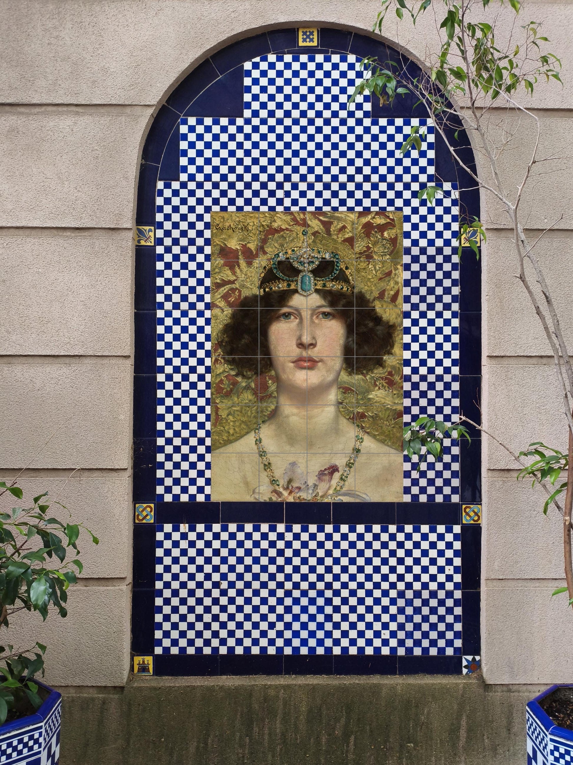 Fresque en Carrelage Cleopatra — Art de Galerie