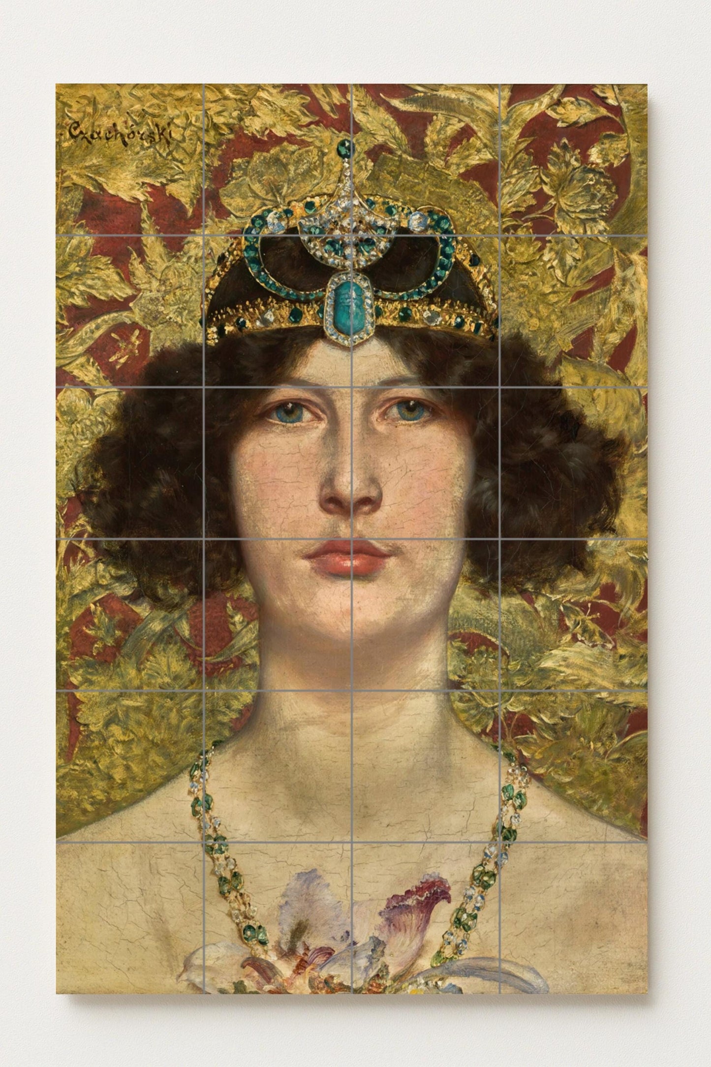 Fresque en Carrelage Cleopatra — Art de Galerie