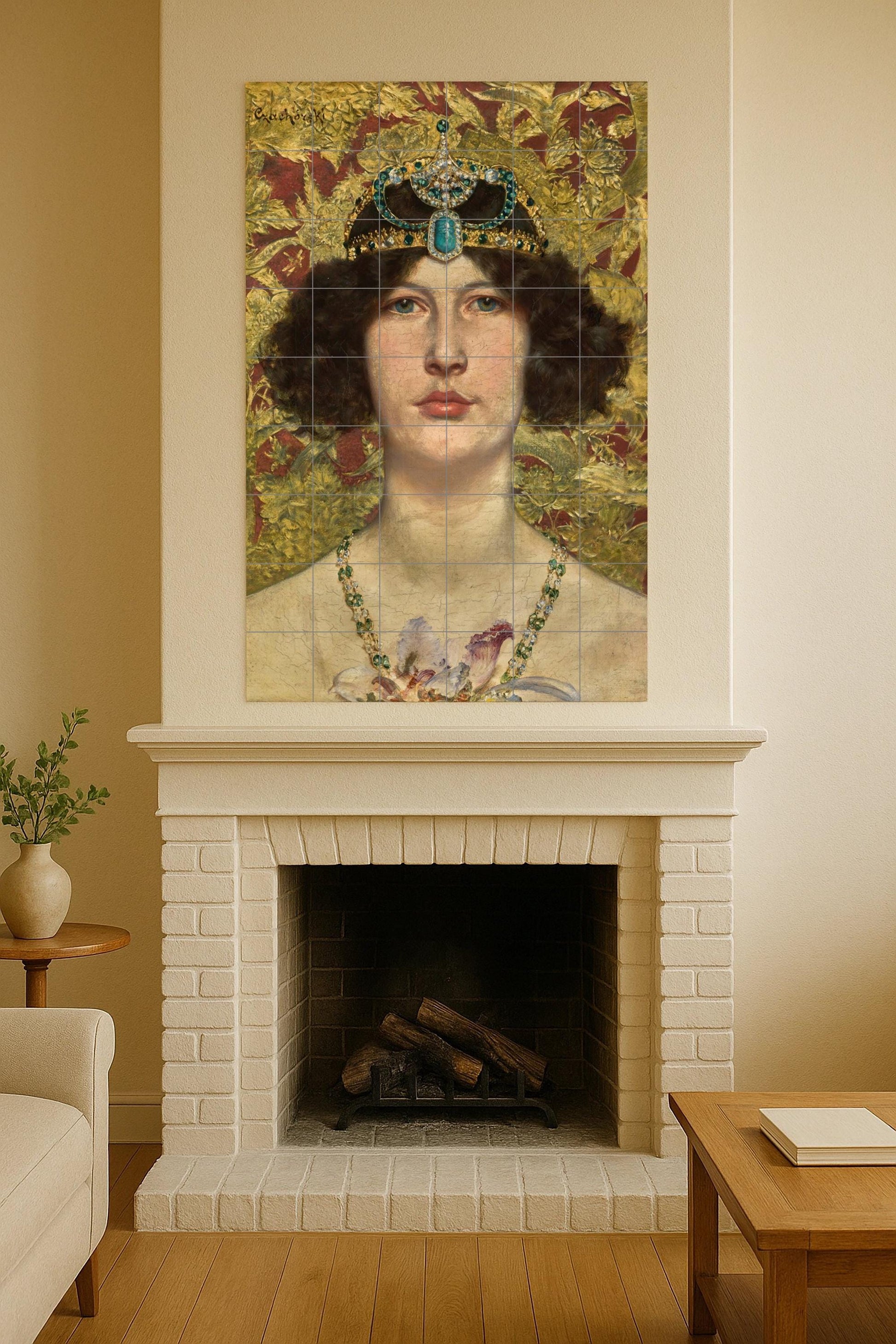 Fresque en Carrelage Cleopatra — Art de Galerie