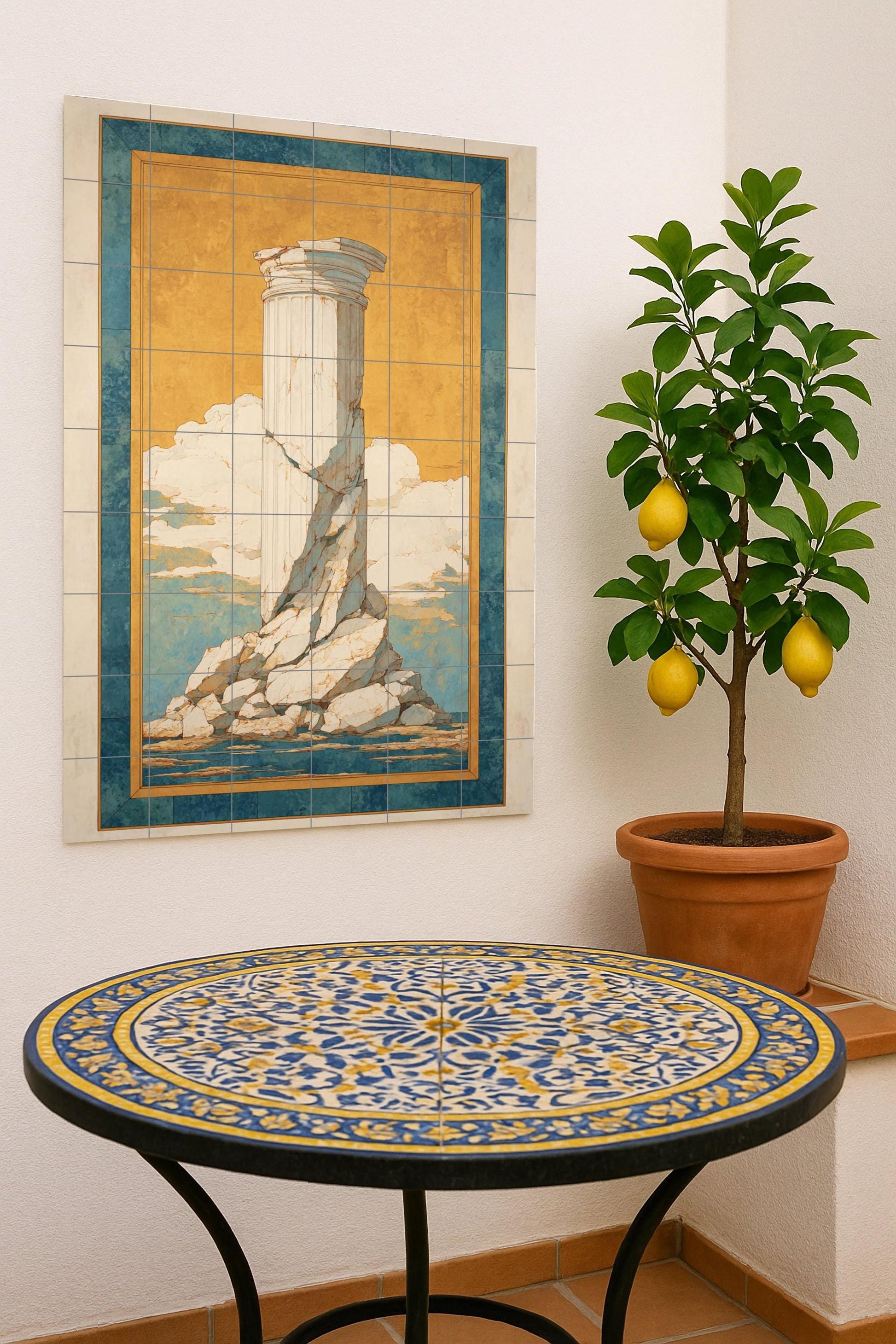 Ecos di la Antigüedad — Arte Popolare e Ornamentale, Arte da Parete in Ceramica