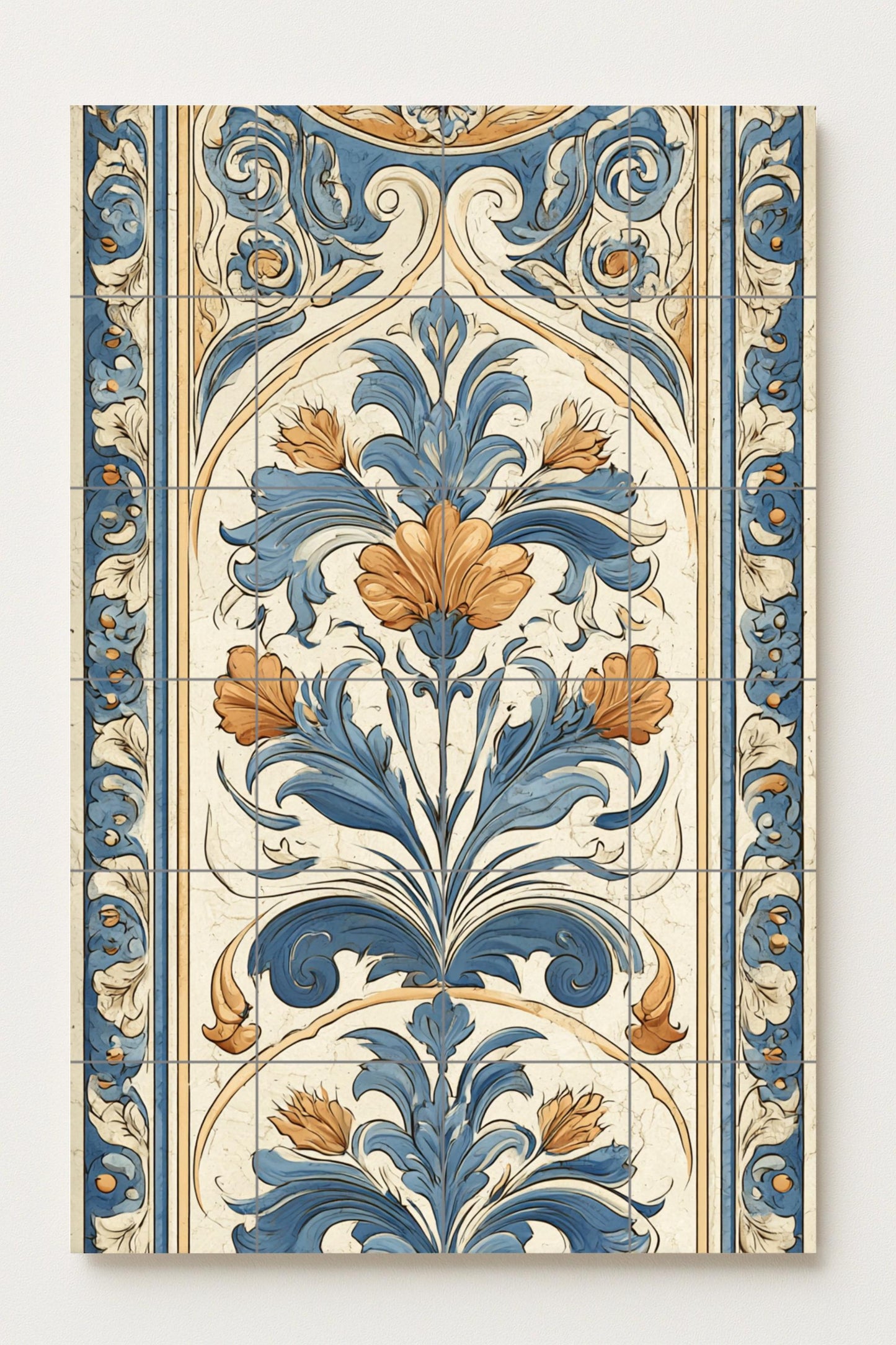 Moscú · Ceramic Wall Mural — Botanical Landscape