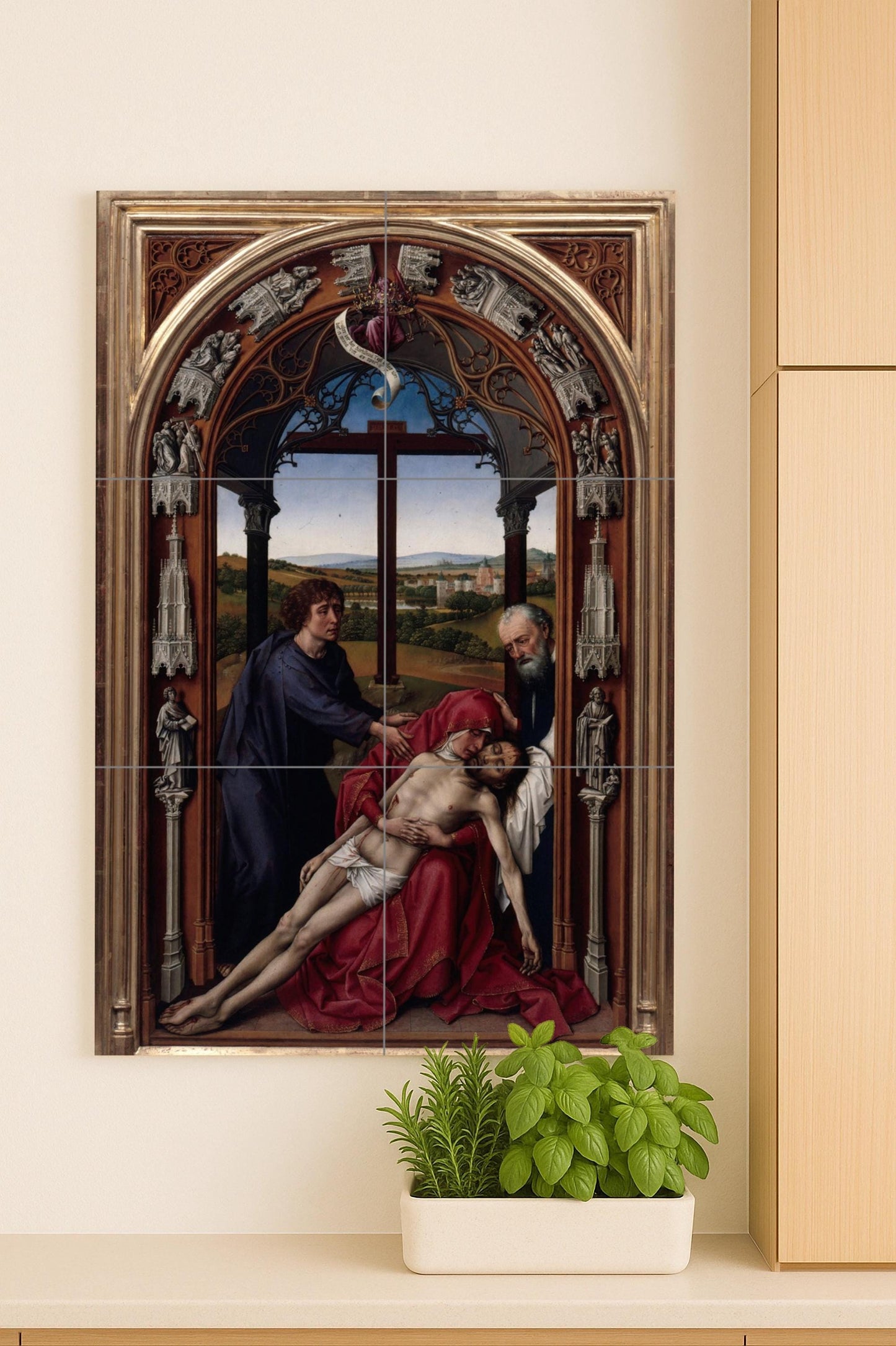 La Lamentación de Rogier van der Weyden