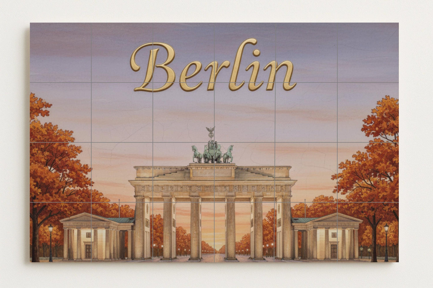 Berlin · Keramik-Wandbild — Städte & Monumente