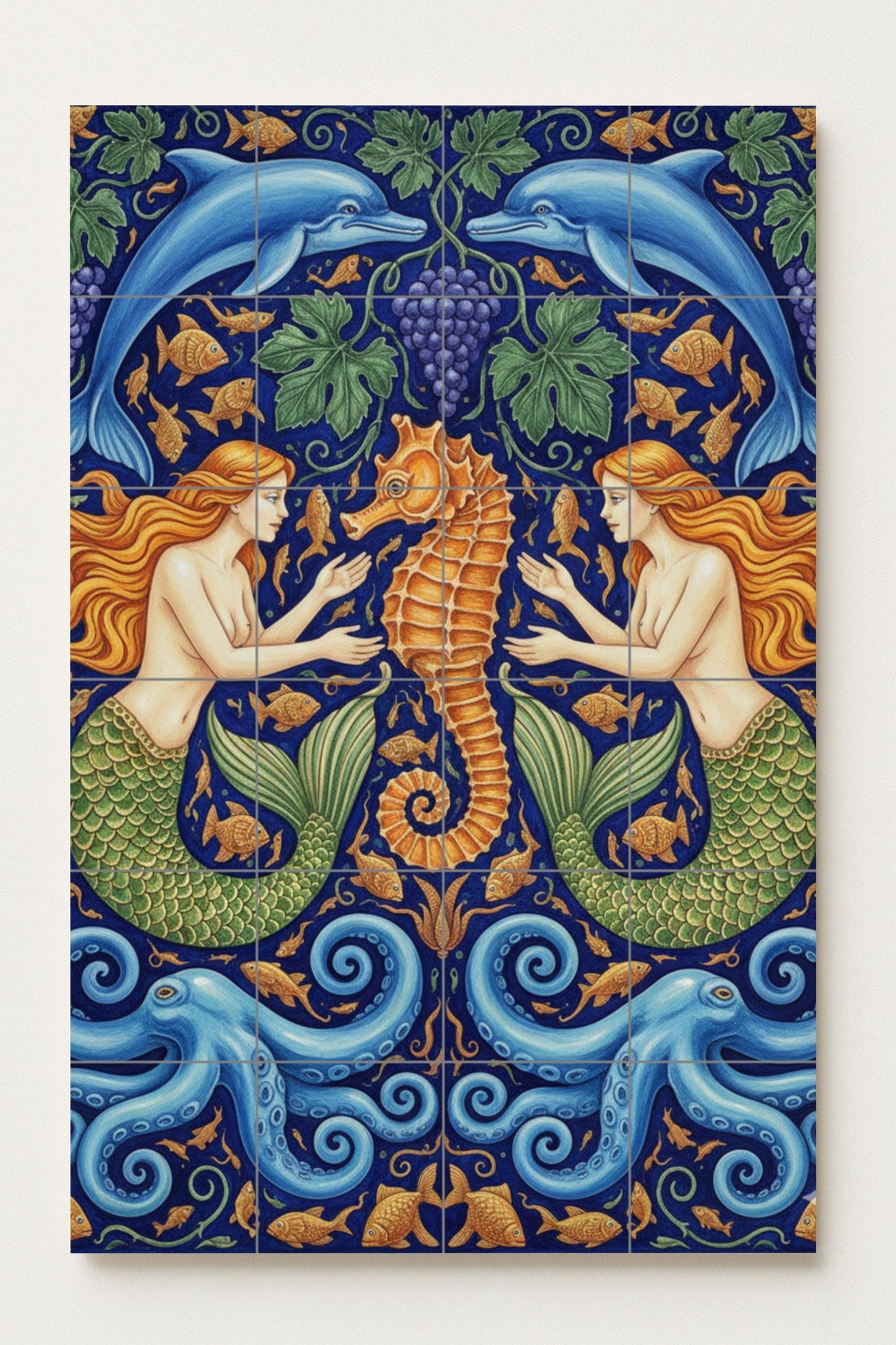 Armonía del Mar — Sirenas, Caballito de Mar, Delfines y Pulpos