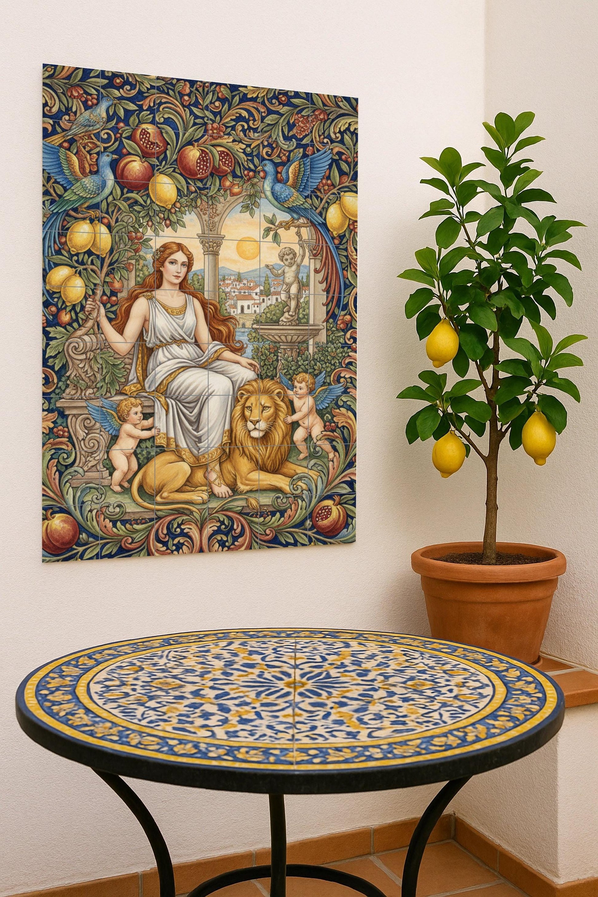 Cerámica di la Dea di la Armonia · Murale Ceramico — Murale di Monumenti