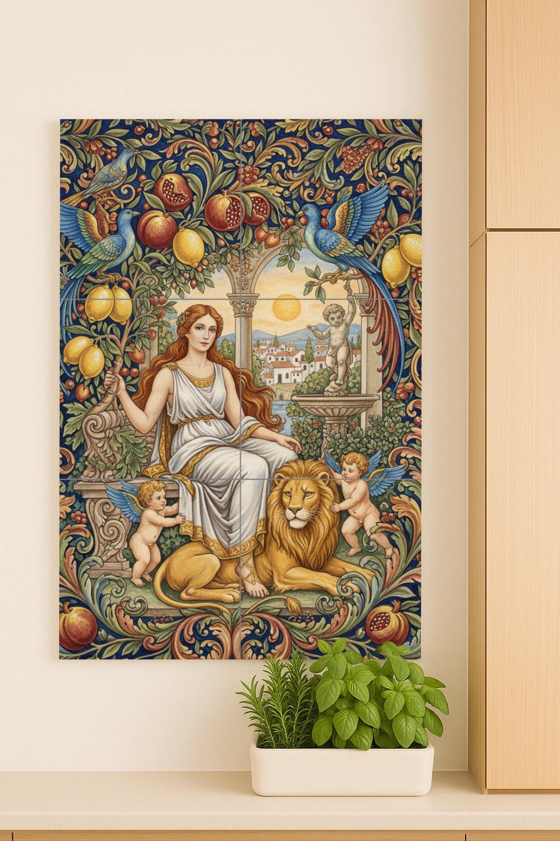 Cerámica di la Dea di la Armonia · Murale Ceramico — Murale di Monumenti