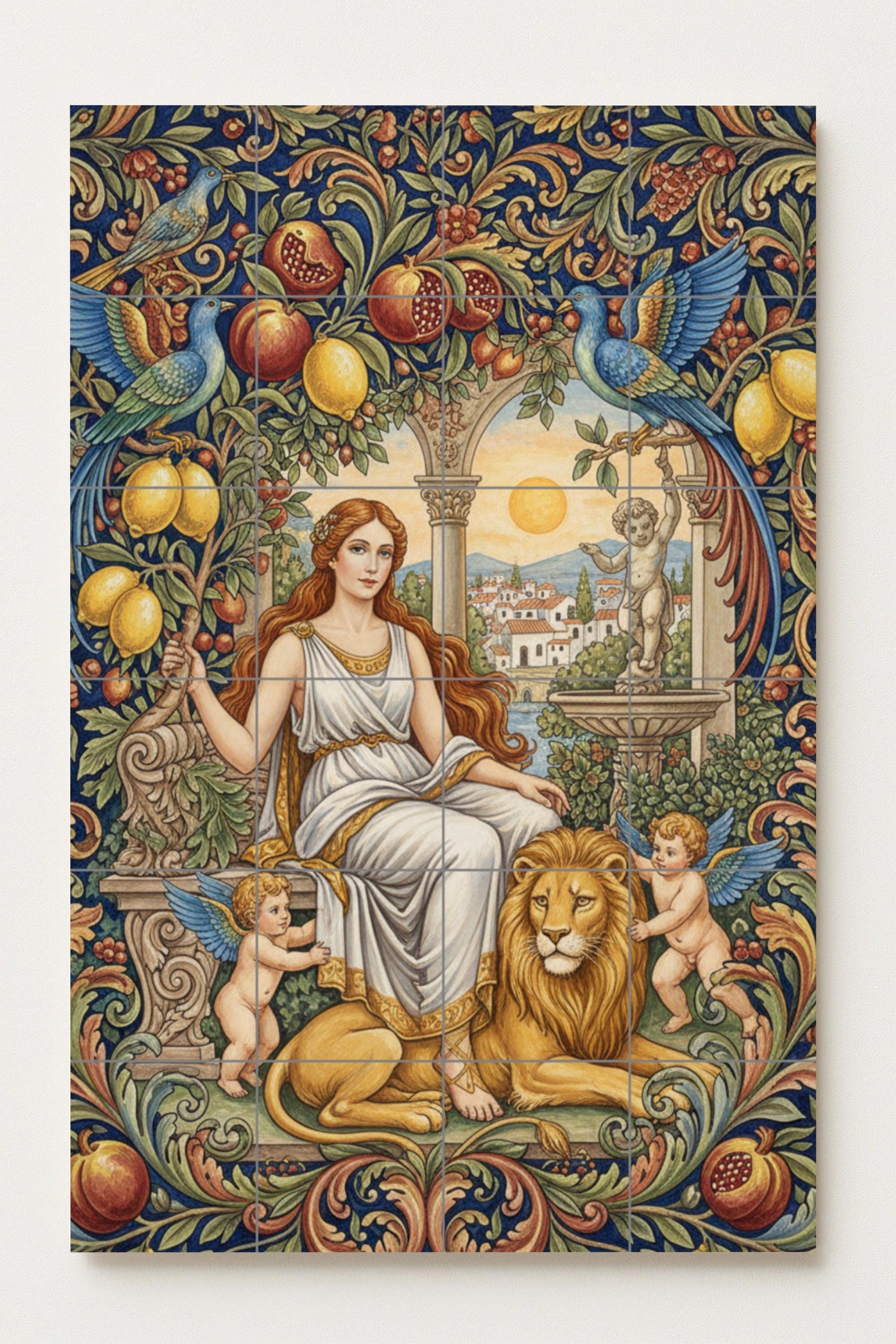 Cerámica di la Dea di la Armonia · Murale Ceramico — Murale di Monumenti