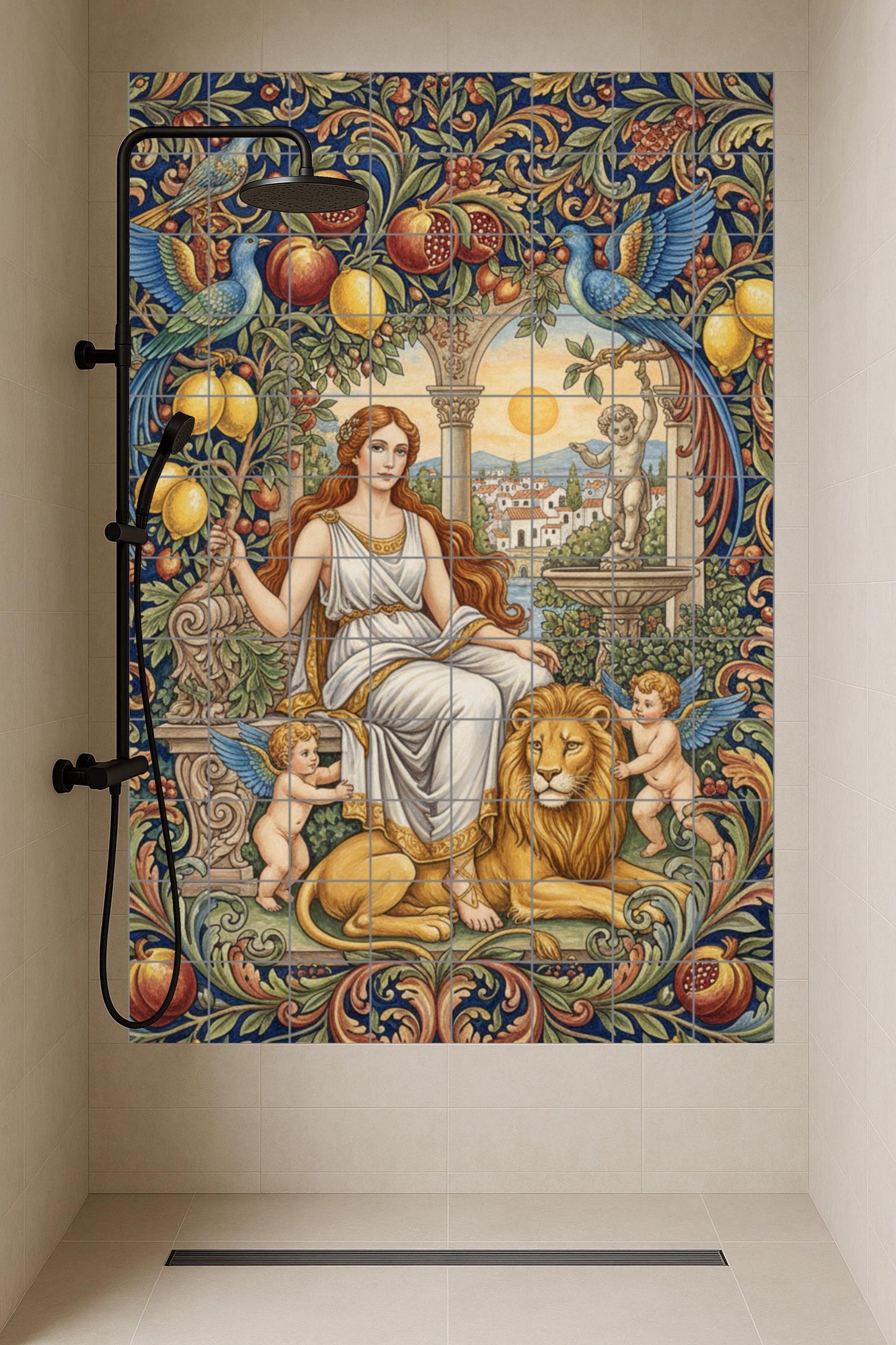 Cerámica di la Dea di la Armonia · Murale Ceramico — Murale di Monumenti