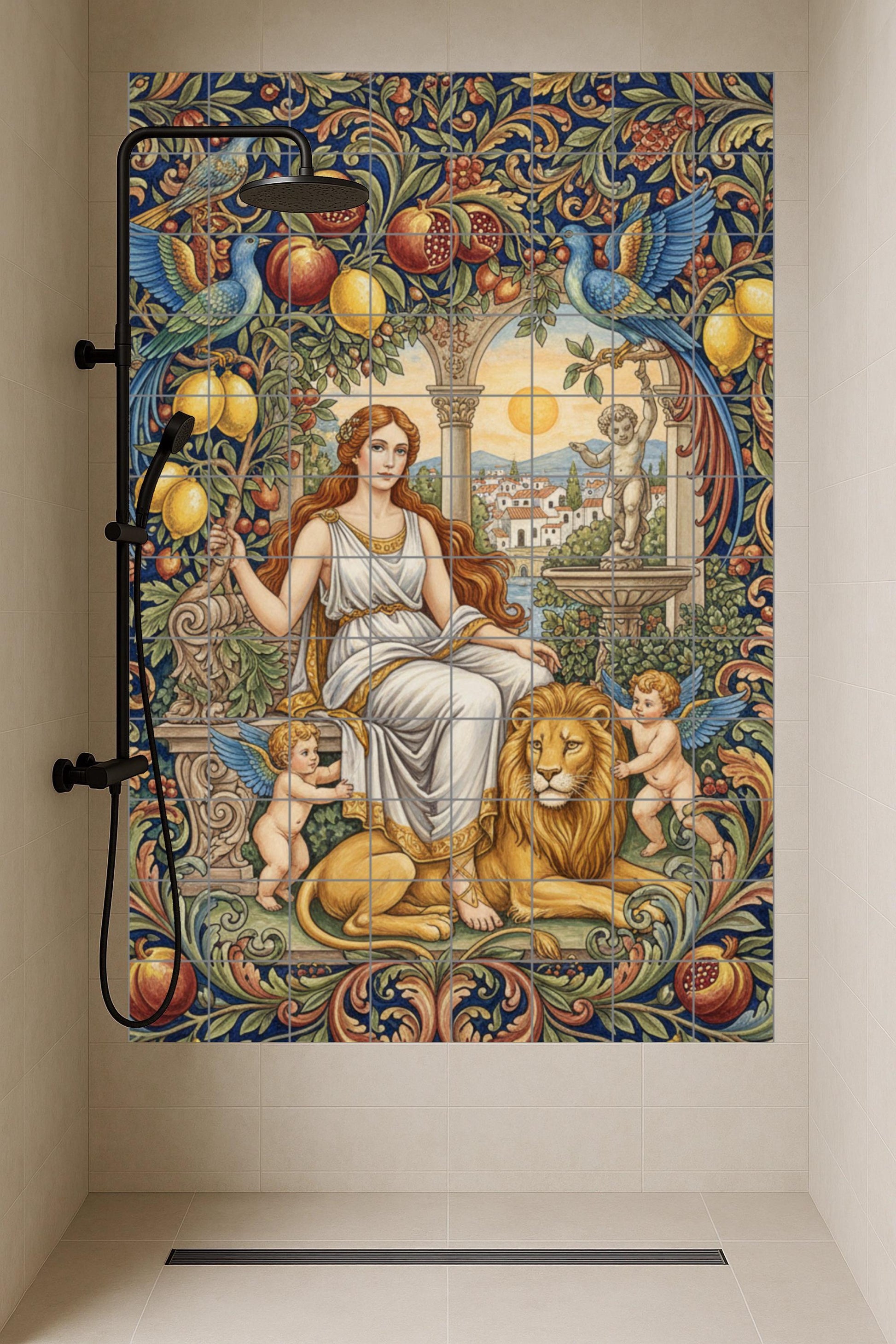 Cerámica di la Dea di la Armonia · Murale Ceramico — Murale di Monumenti