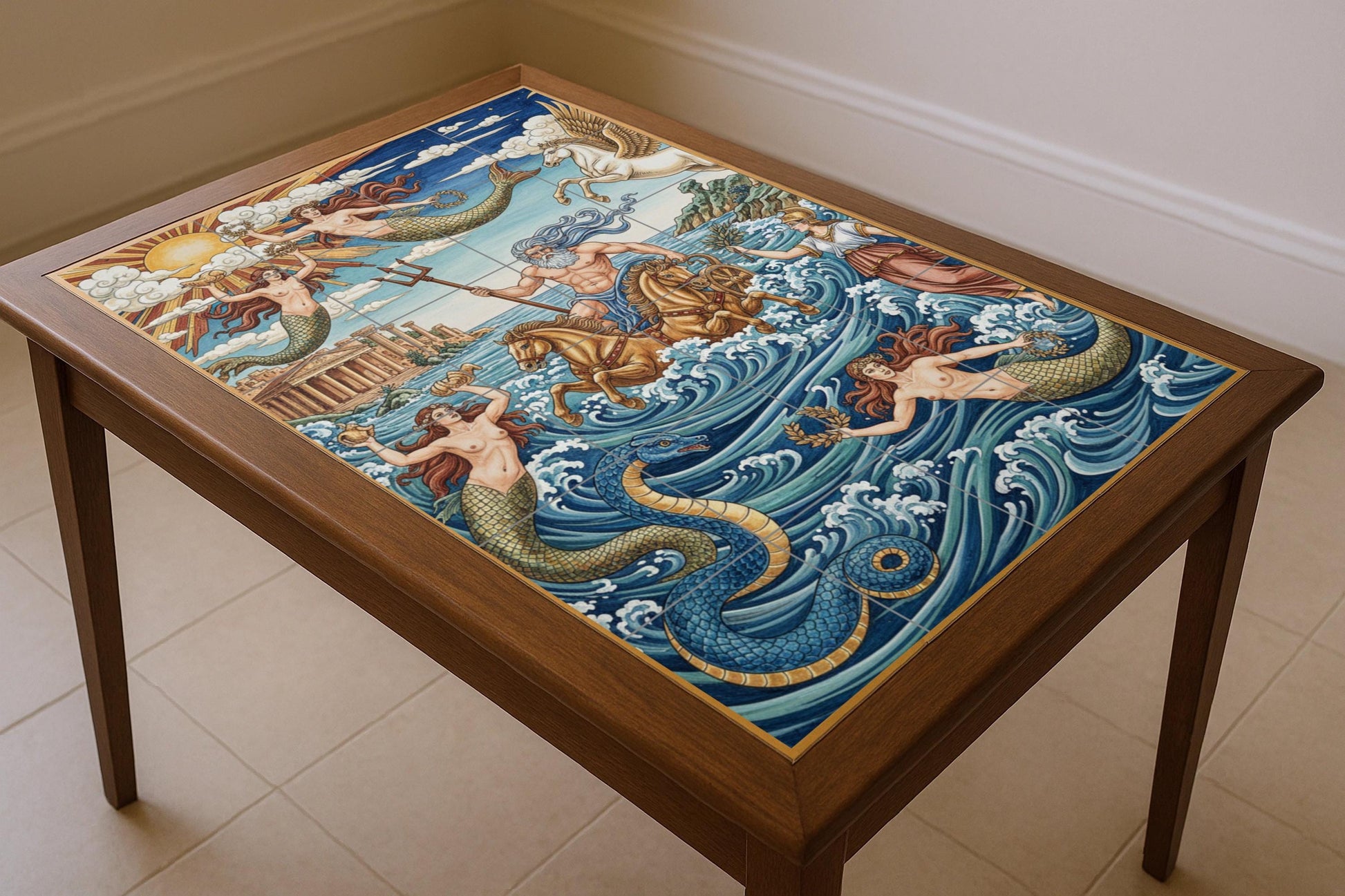 Poseidón y las Ninfas del Mar