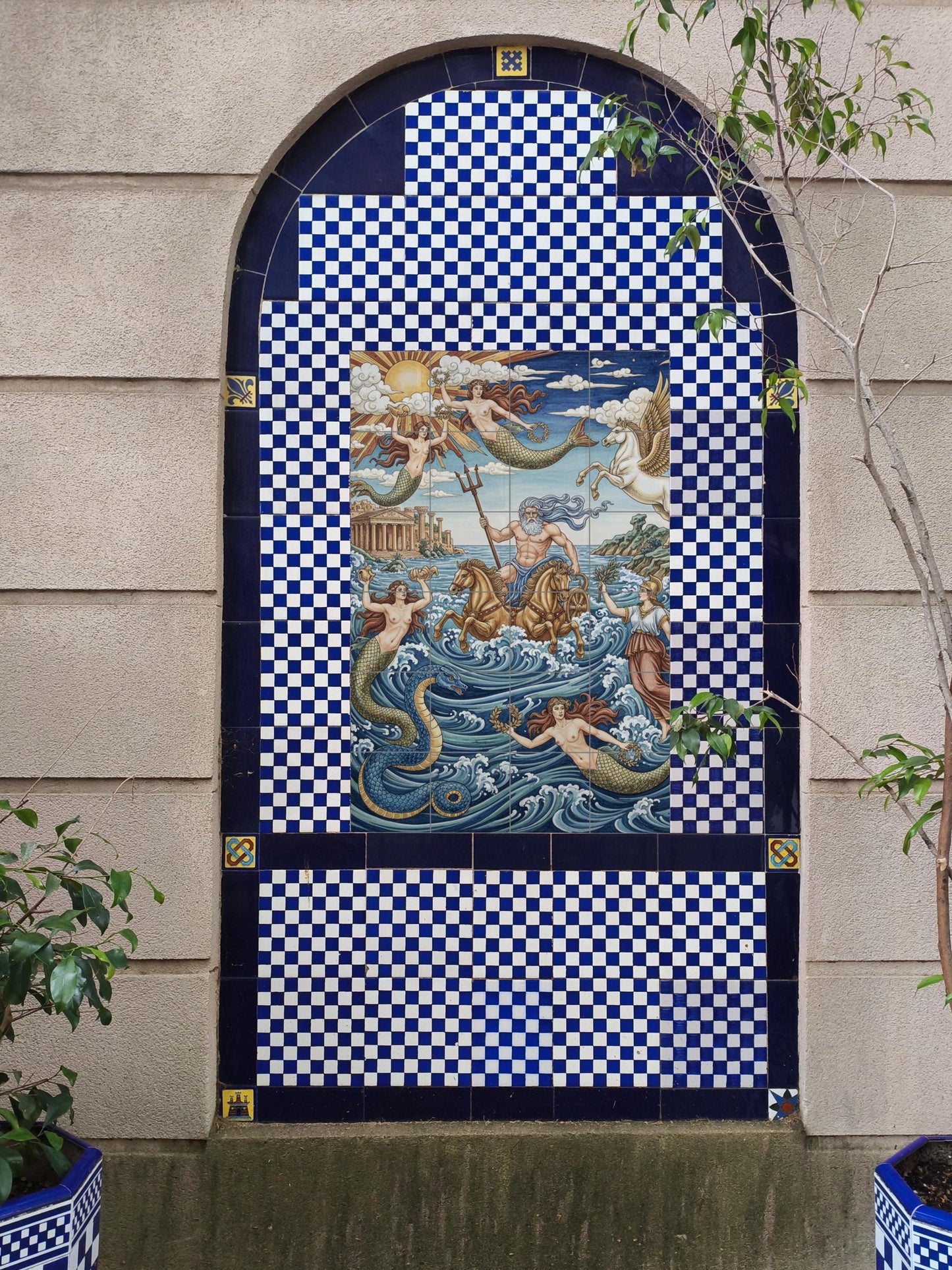 Poseidón y las Ninfas del Mar