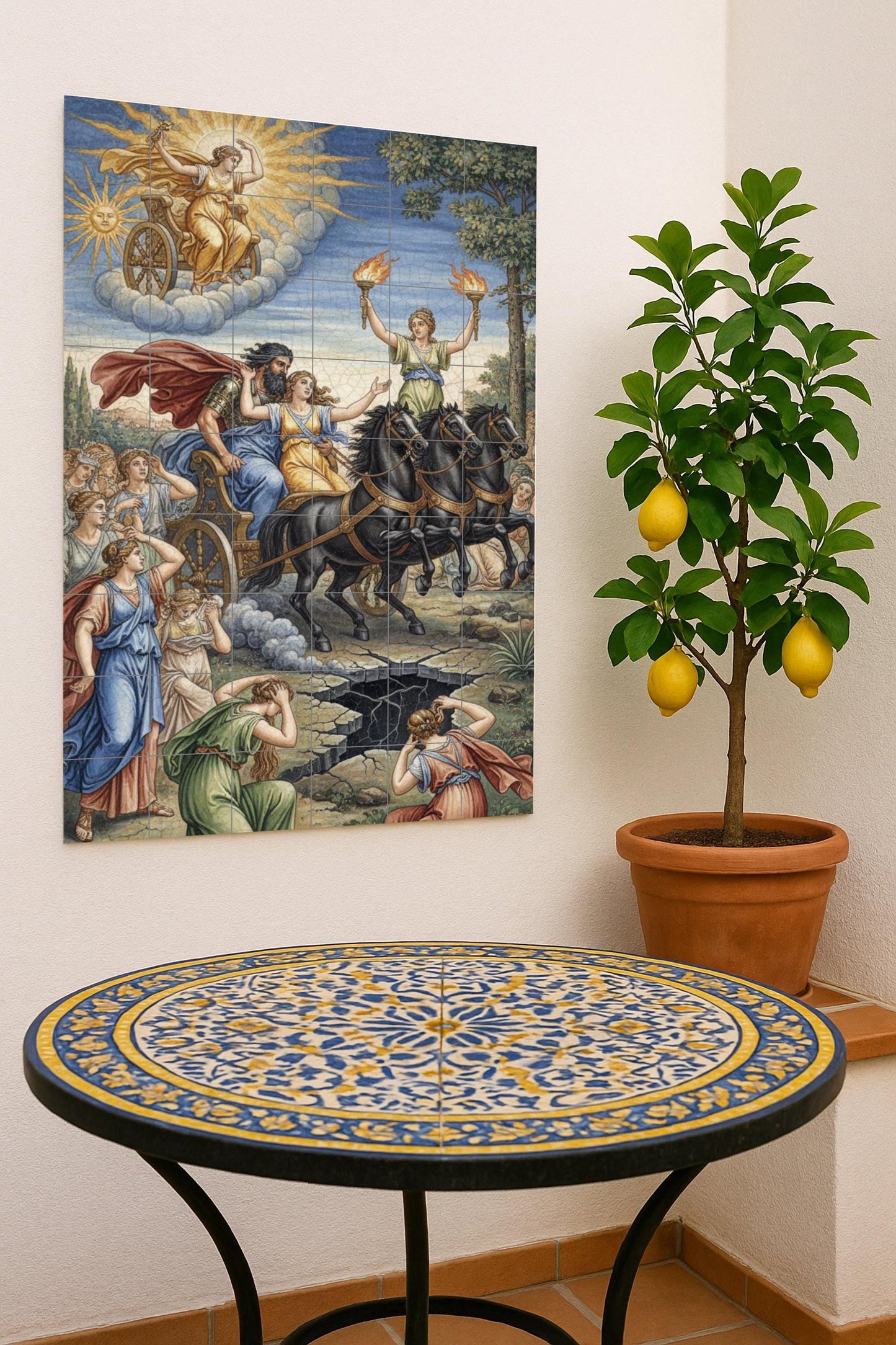 Abduction of Perséfone — Legends & Epic Art · Tile Wall Art