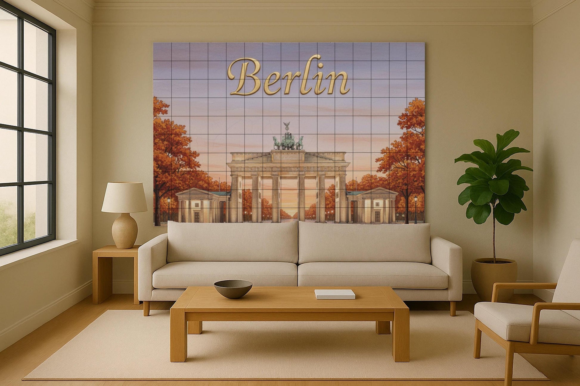 Berlin · Keramik-Wandbild — Städte & Monumente