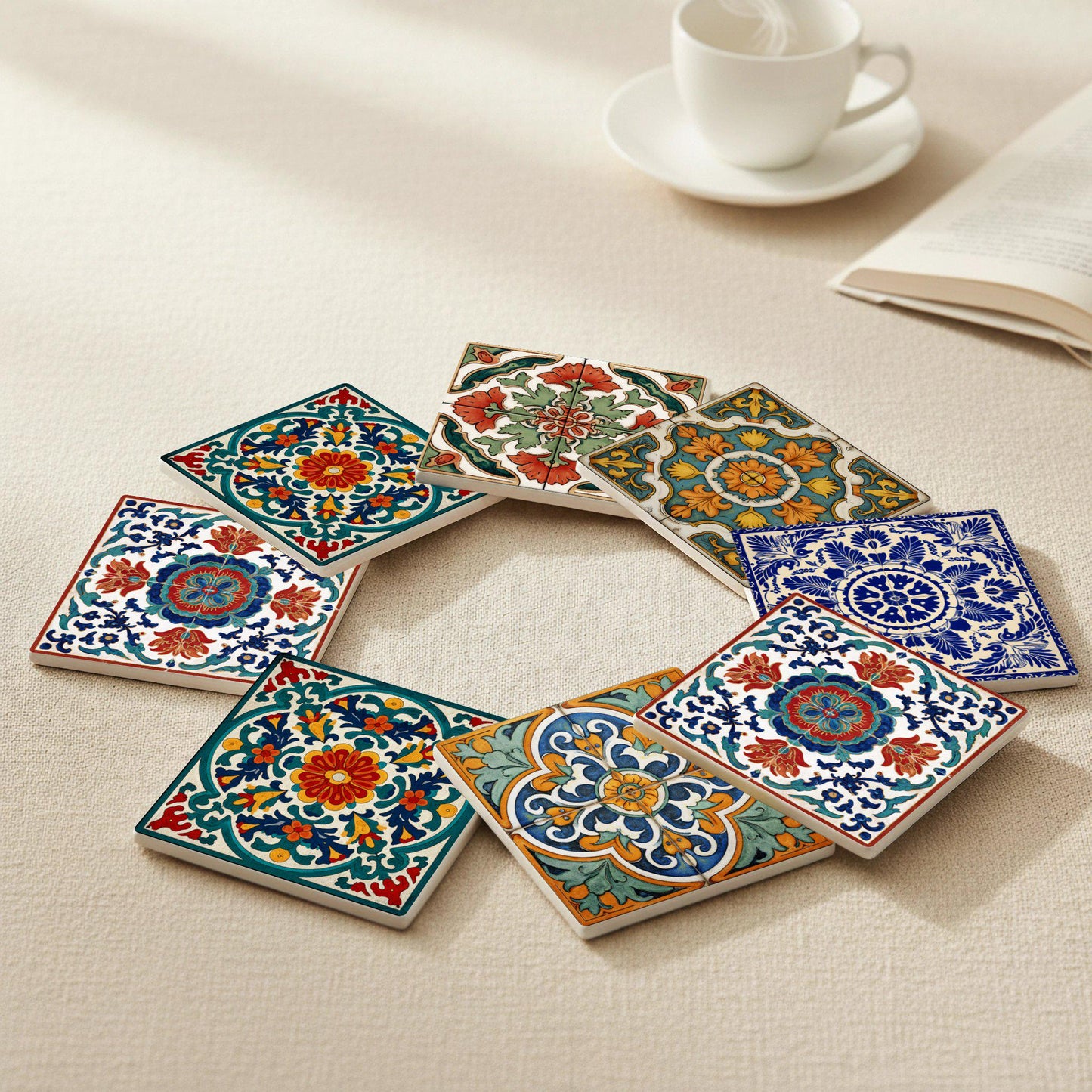 Sottobicchieri Ornamentali — Geometrico e Déco