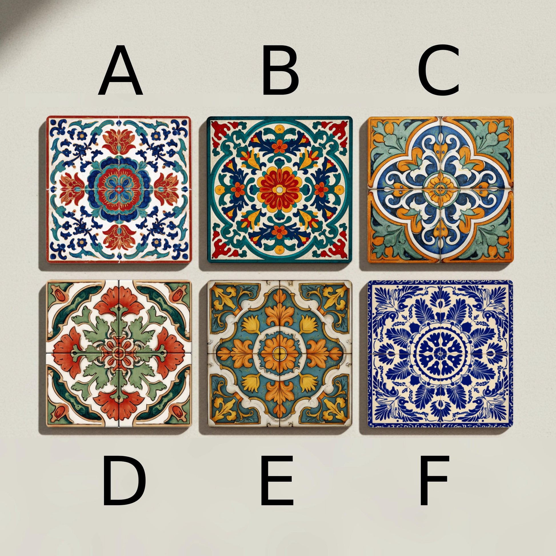 Sottobicchieri Ornamentali — Geometrico e Déco