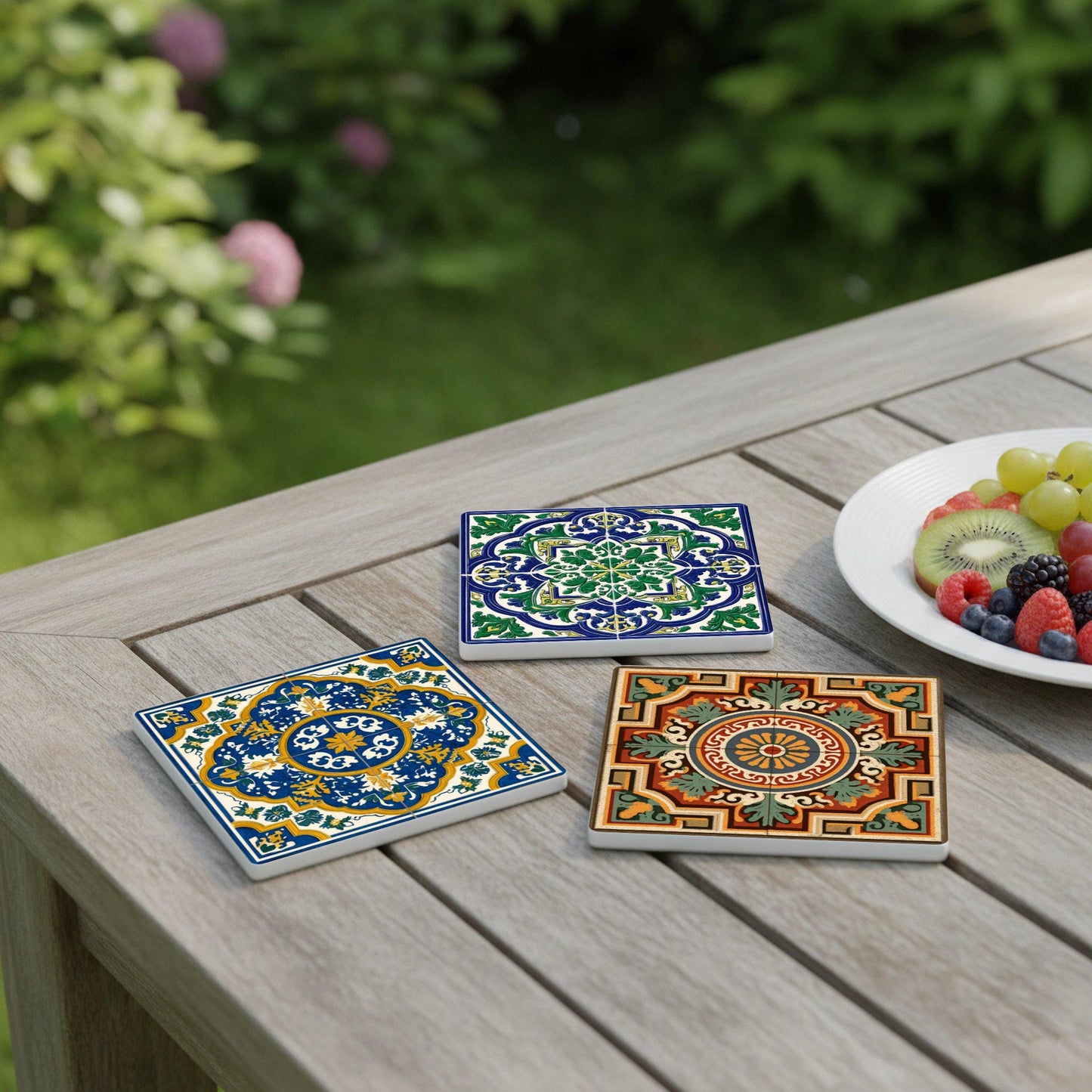 Española — Ceramic Coaster Set · Design-Lover's Table Set