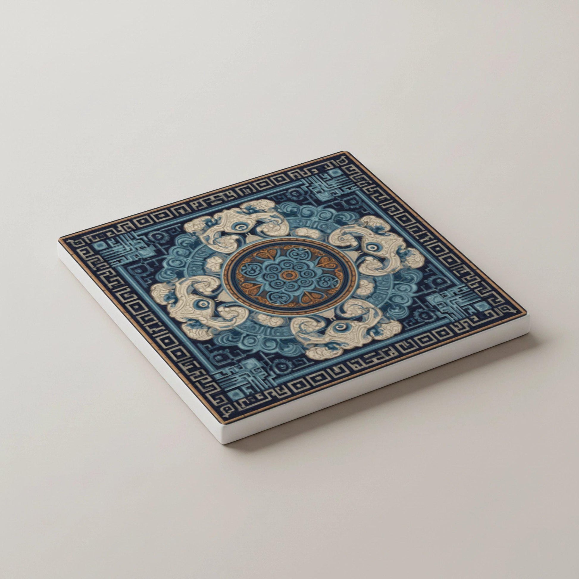 Osaka — Set di Sottobicchieri in Ceramica · Collezione Grandi Pittori