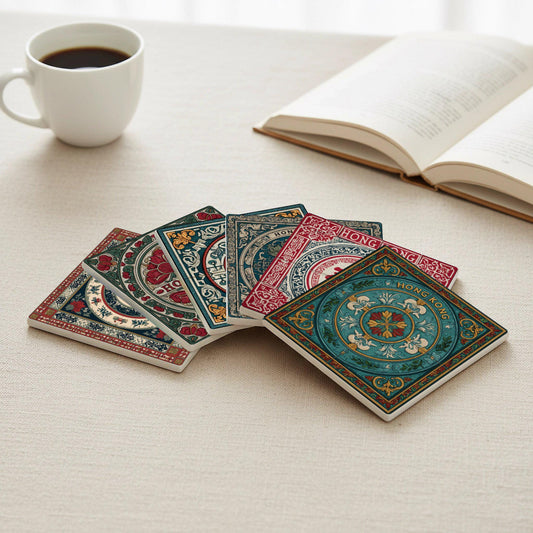 Posavasos Azulejos de Hong Kong