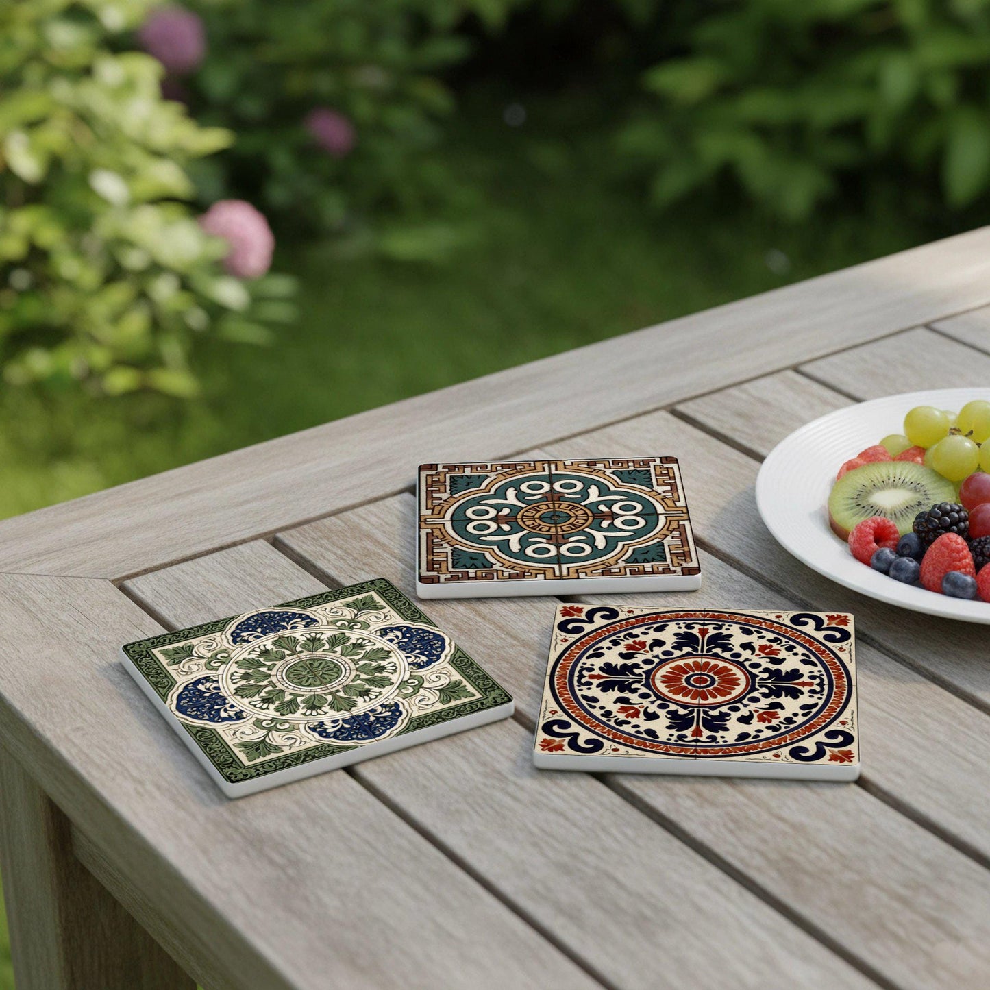 Posavasos Azulejos de catedral gótica