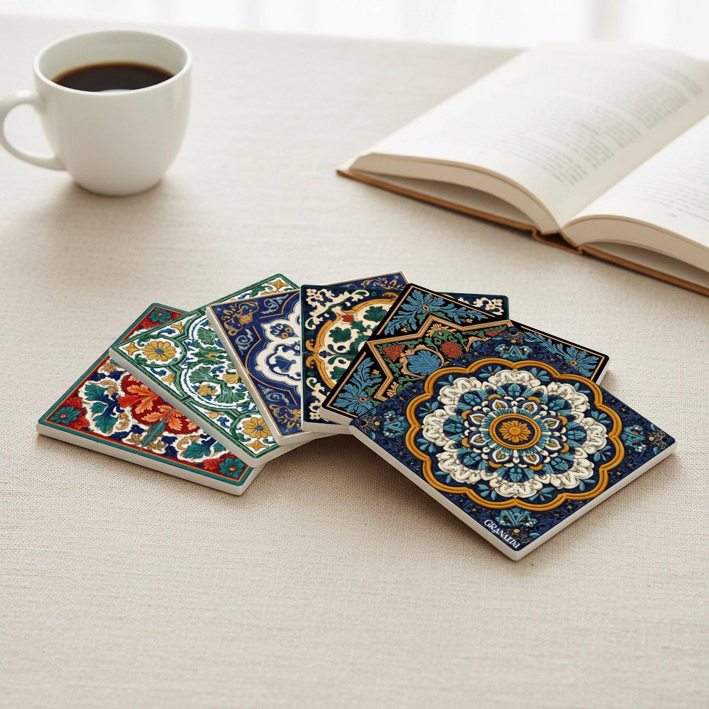 Posavasos Azulejos del Palacio Nazarí de Granada
