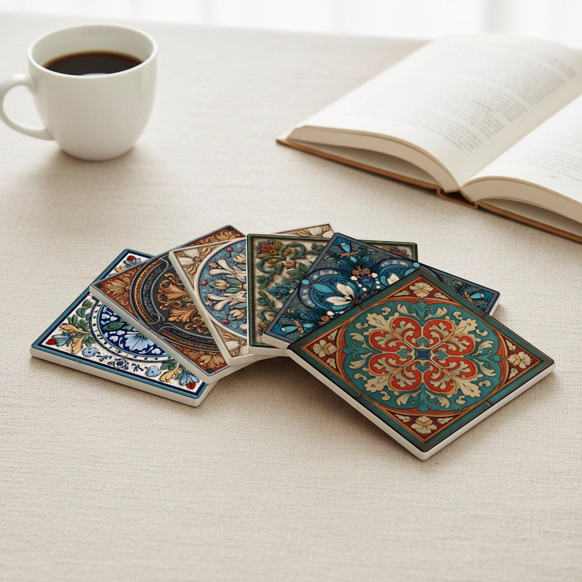 Posavasos Azulejos Art Nouveau de Budapest