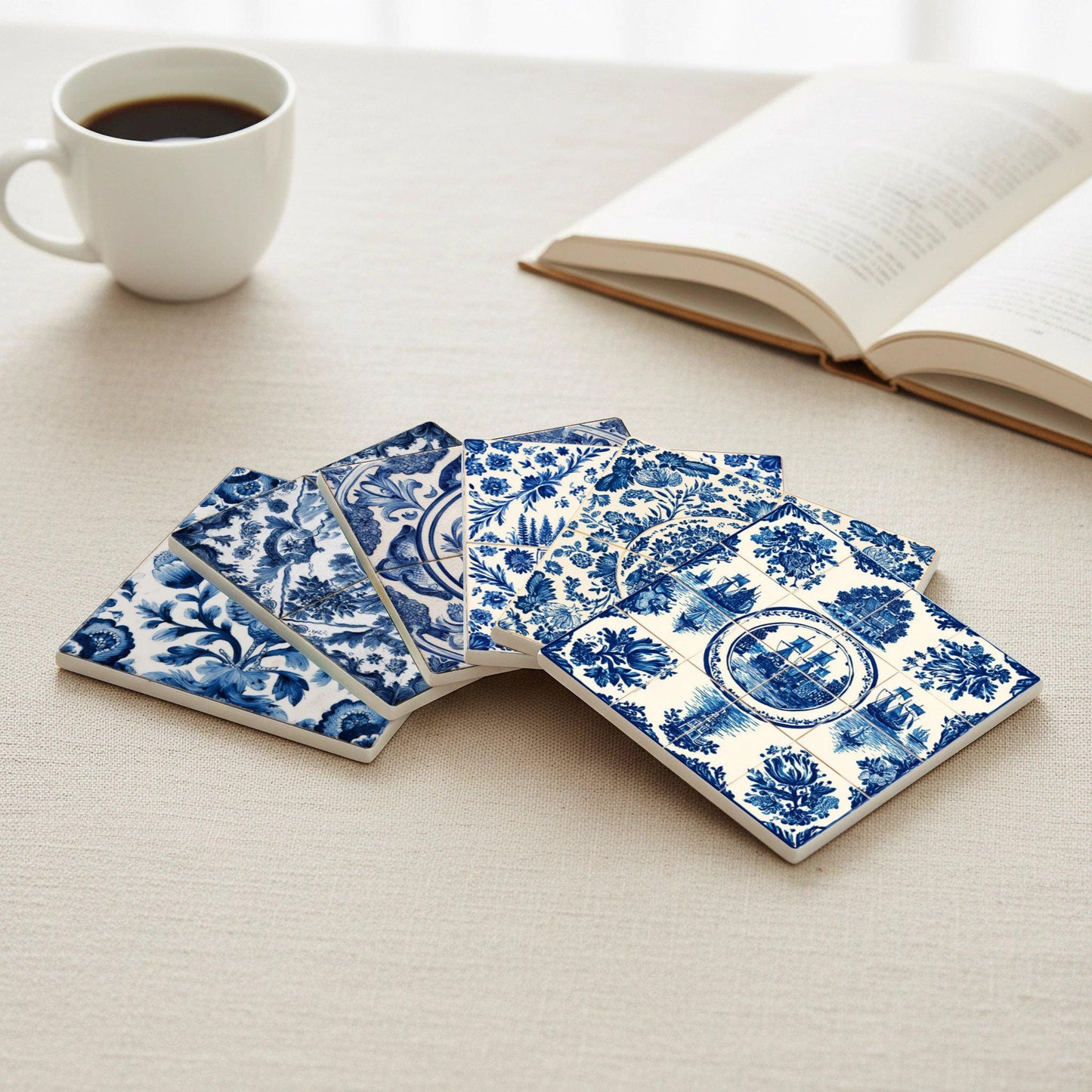 Posavasos Azulejos de Delft