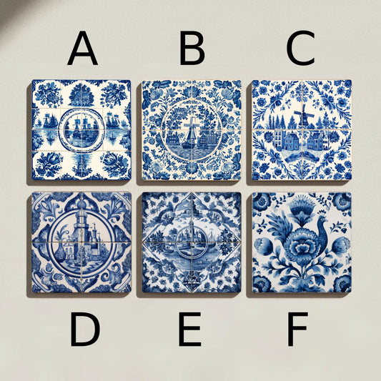Posavasos Azulejos de Delft