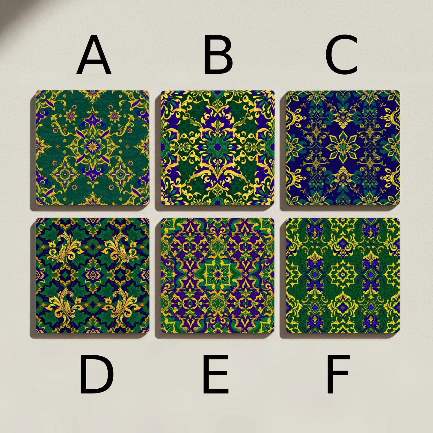 Posavasos Arabesca
