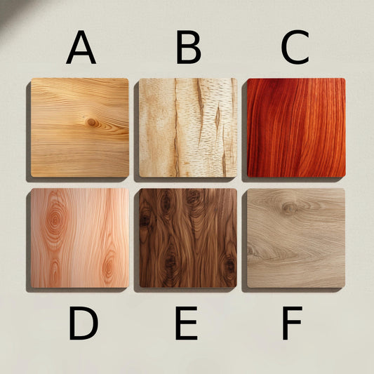 Posavasos Veta de madera natural