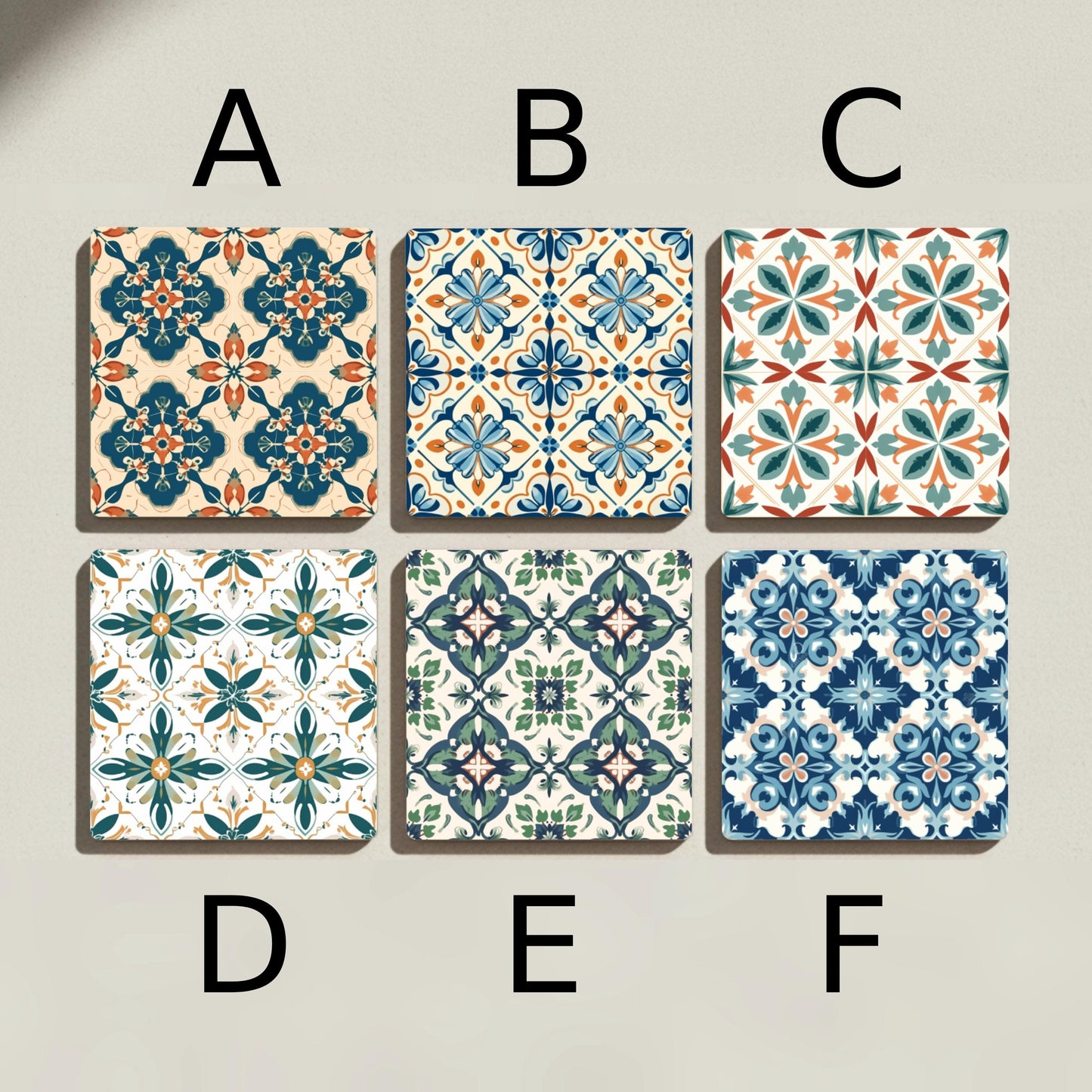Estadounidense di i años 50 · Sottobicchieri con Sughero — Set da Tavola per Amanti del Design