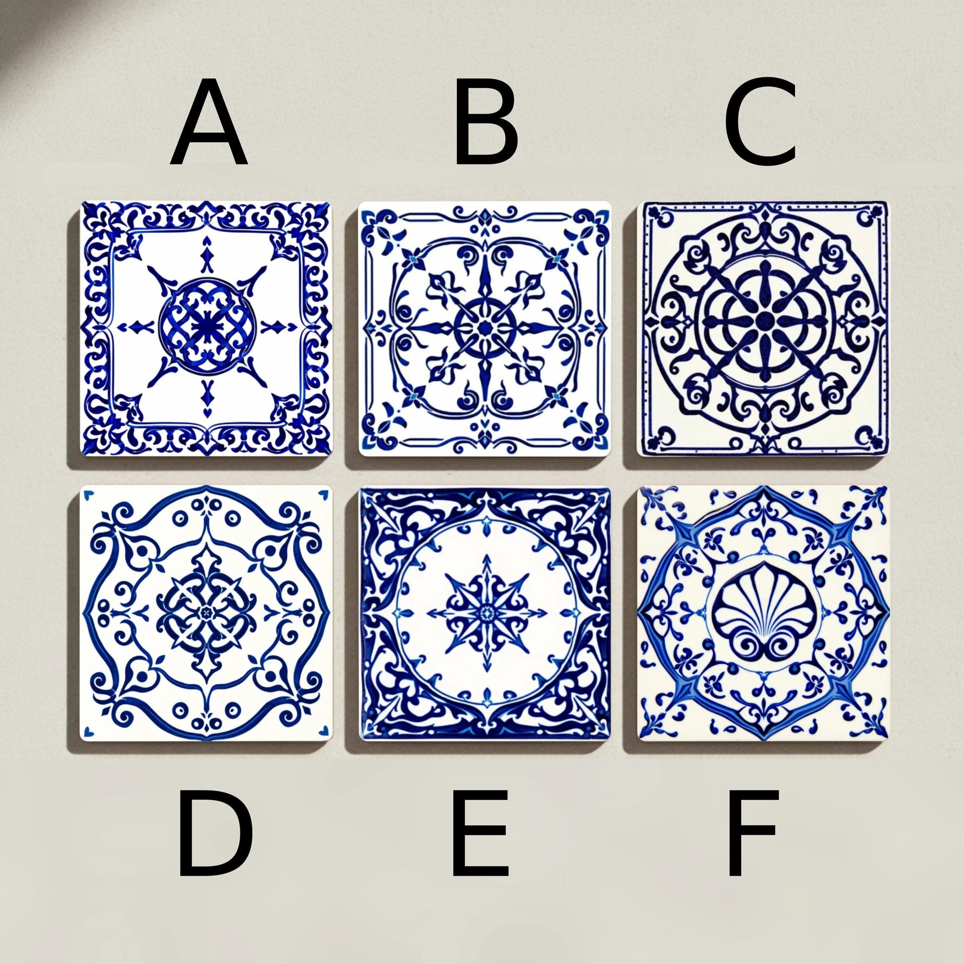 Sottobicchieri L Camino di Santiago — Geometrico e Déco