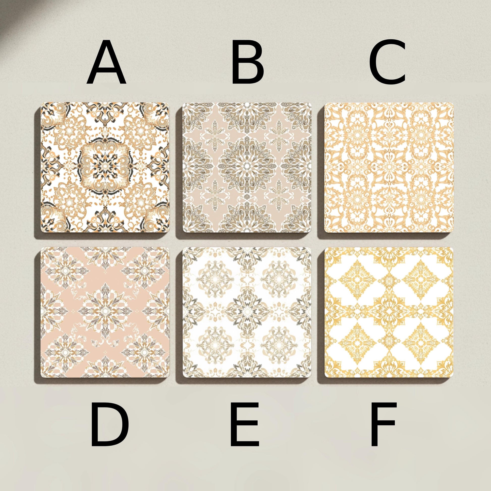 Classic of Vienna · Coaster Set with Cork — Travel Keepsake Coasters
