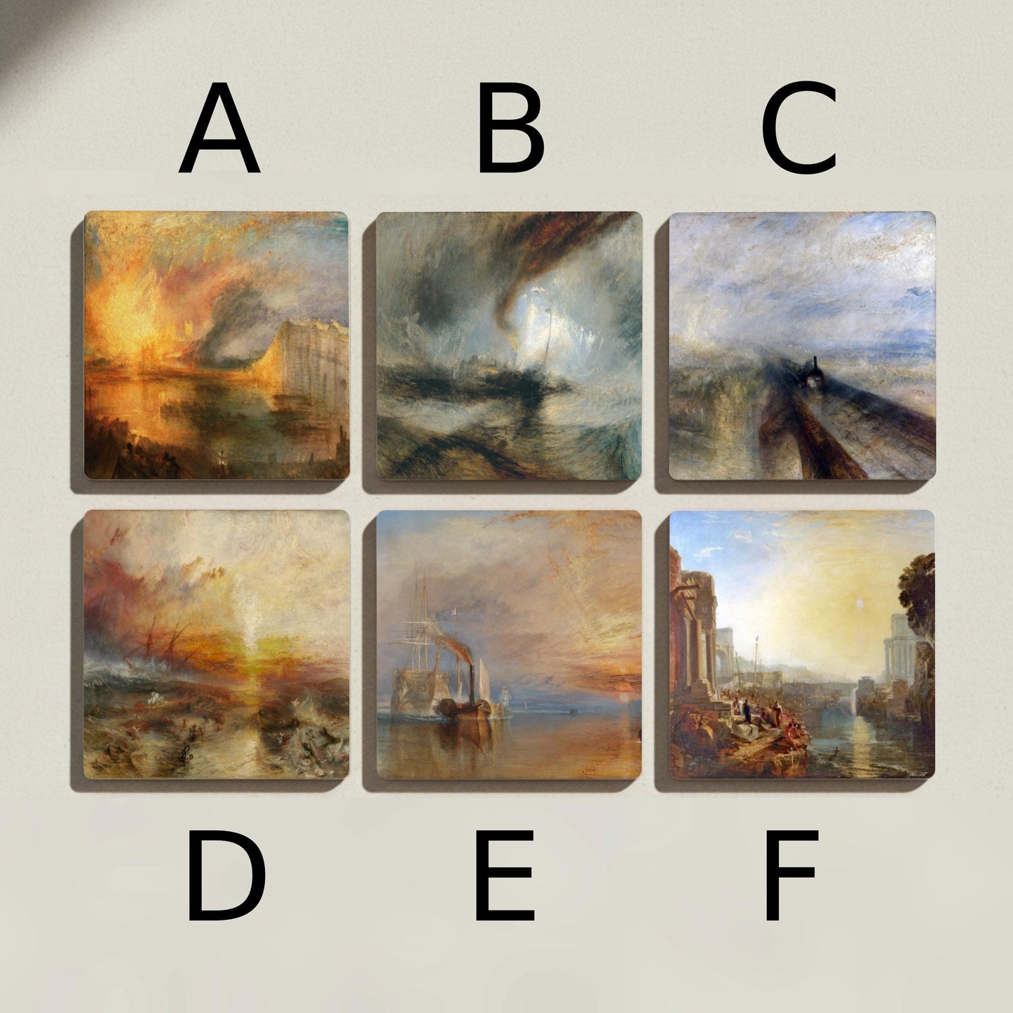 Posavasos J.M.W. Turner