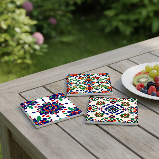 Posavasos Talavera - Azulejos españoles, decoración mediterránea