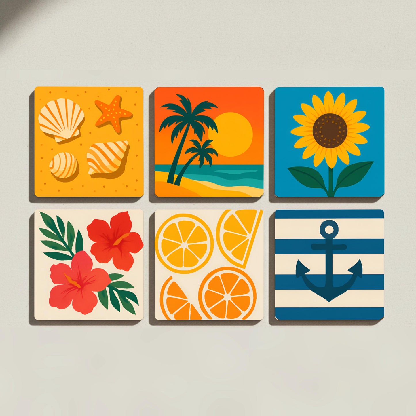 Posavasos Diseño costero