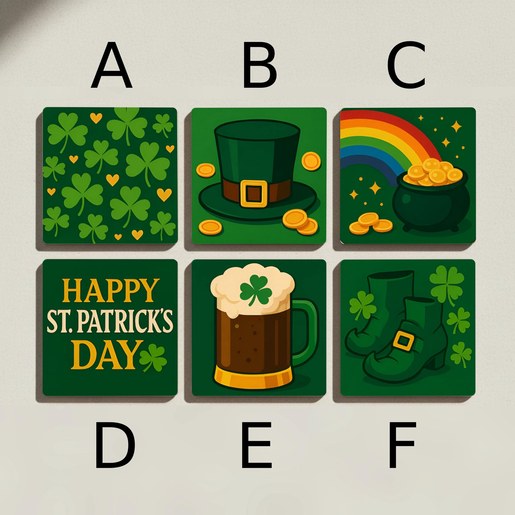 Posavasos Trébol irlandés