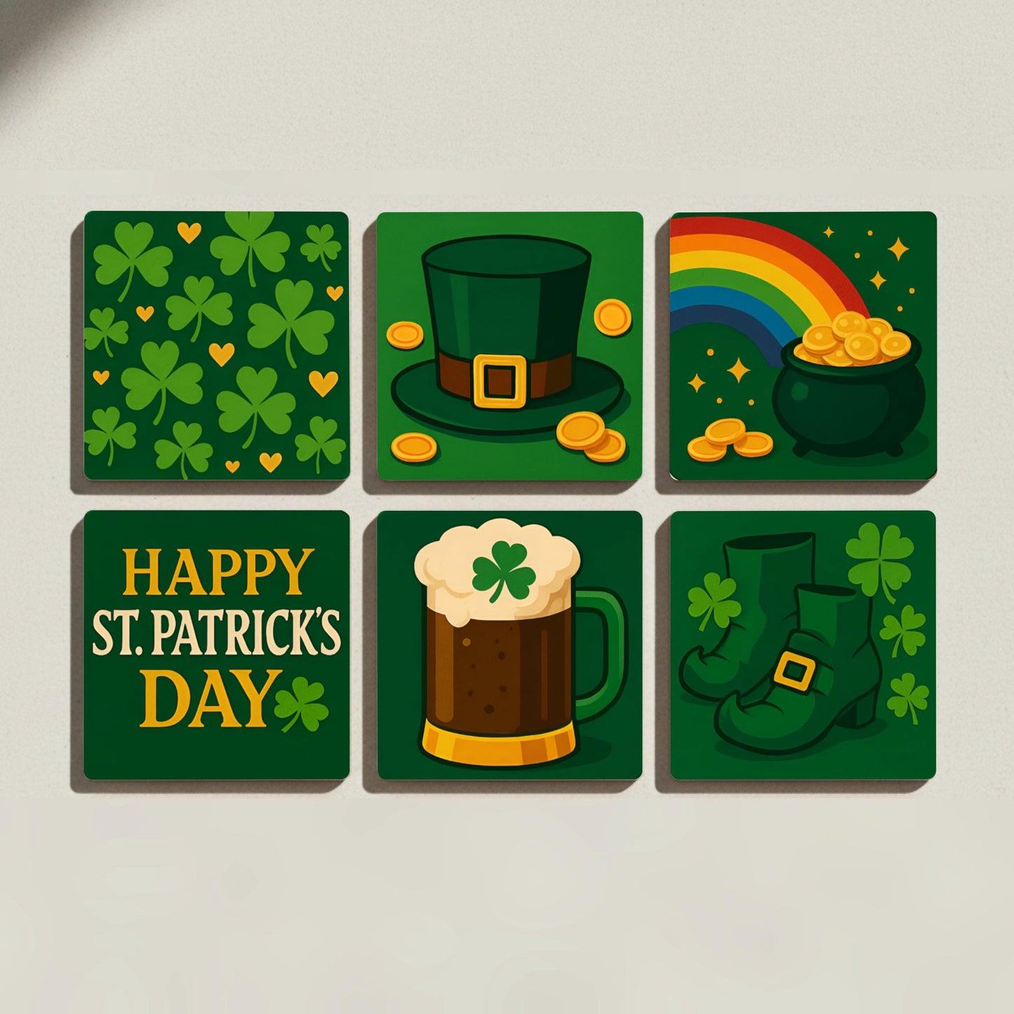 Posavasos Trébol irlandés