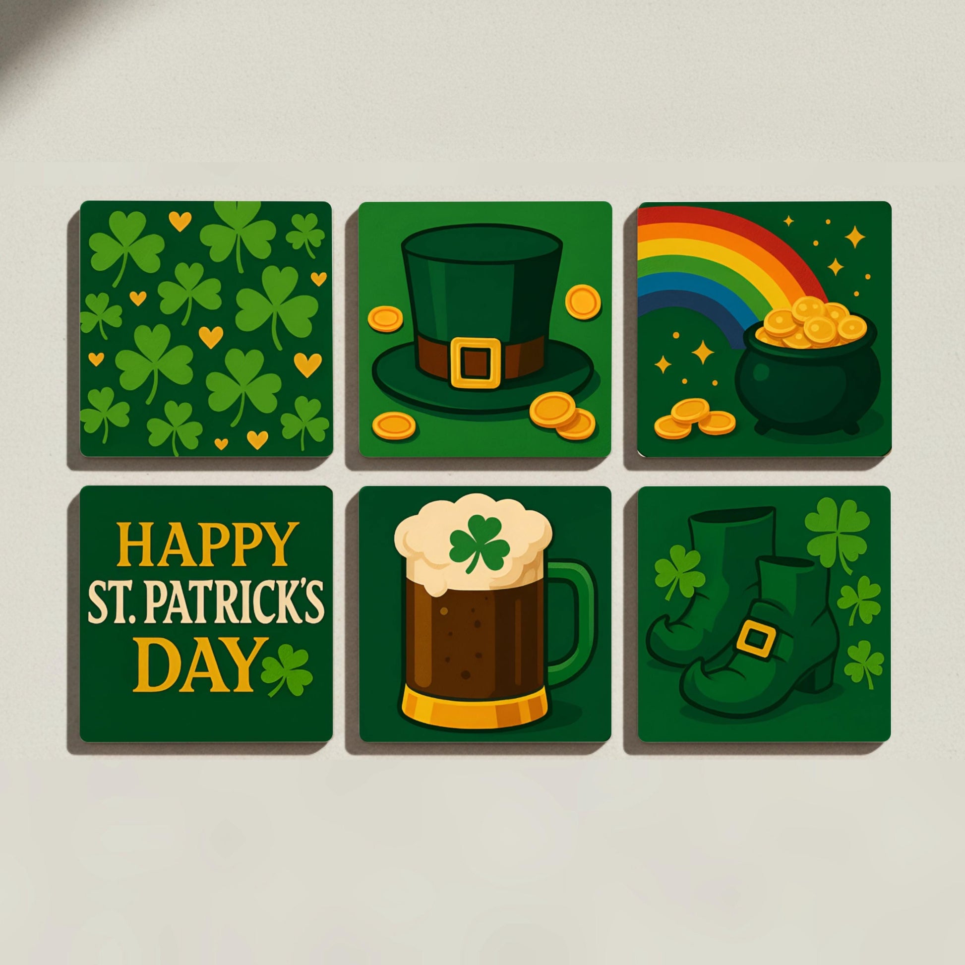Posavasos Trébol irlandés