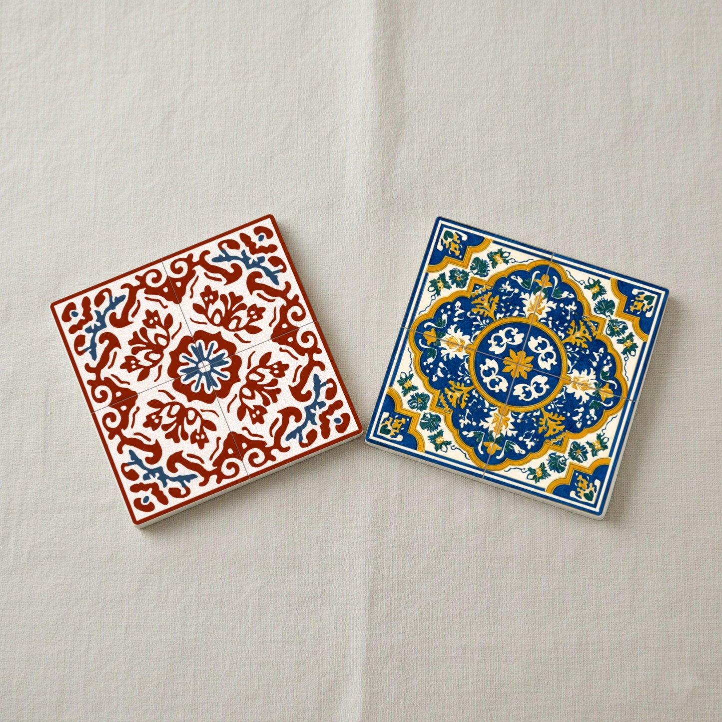 Española — Ceramic Coaster Set · Design-Lover's Table Set