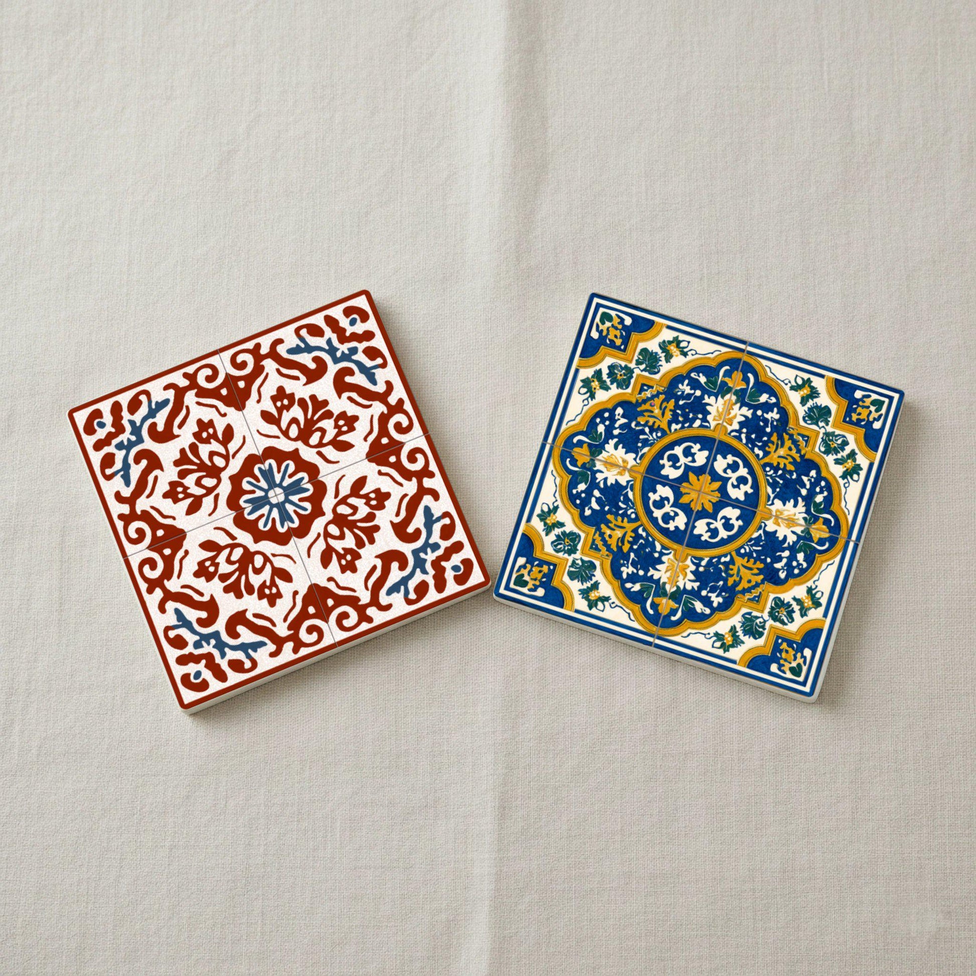 Española — Ceramic Coaster Set · Design-Lover's Table Set