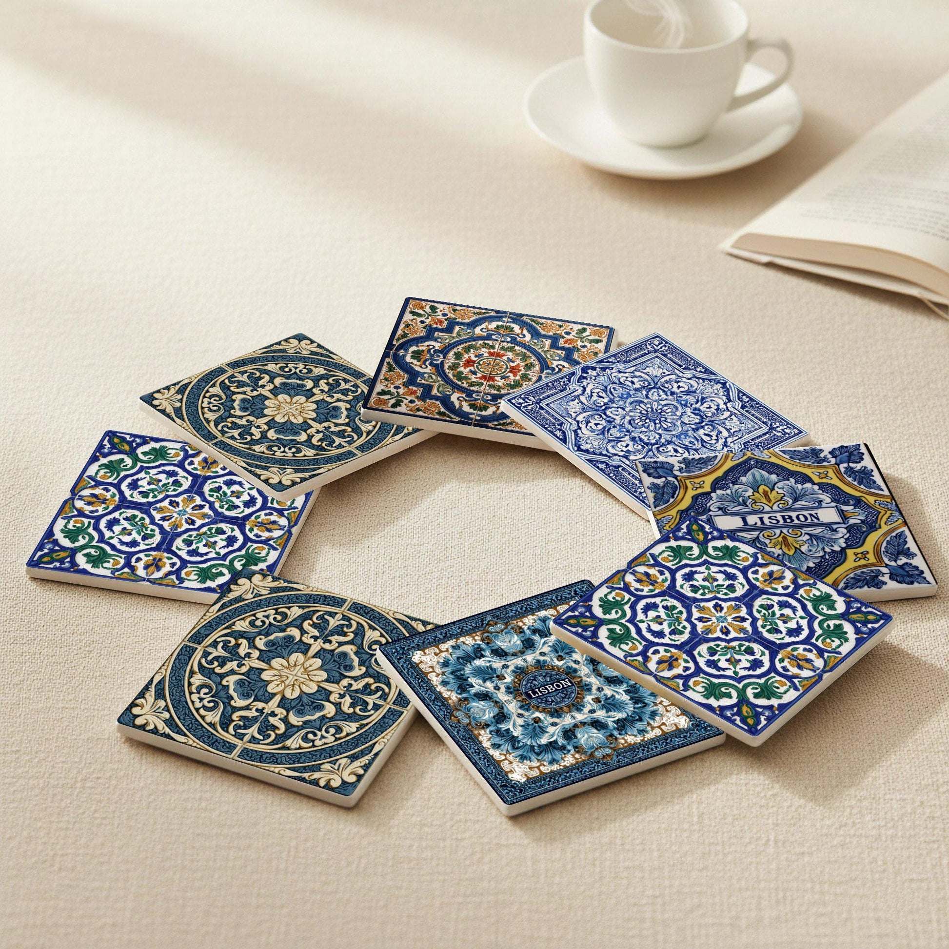 Posavasos Azulejos de Lisboa