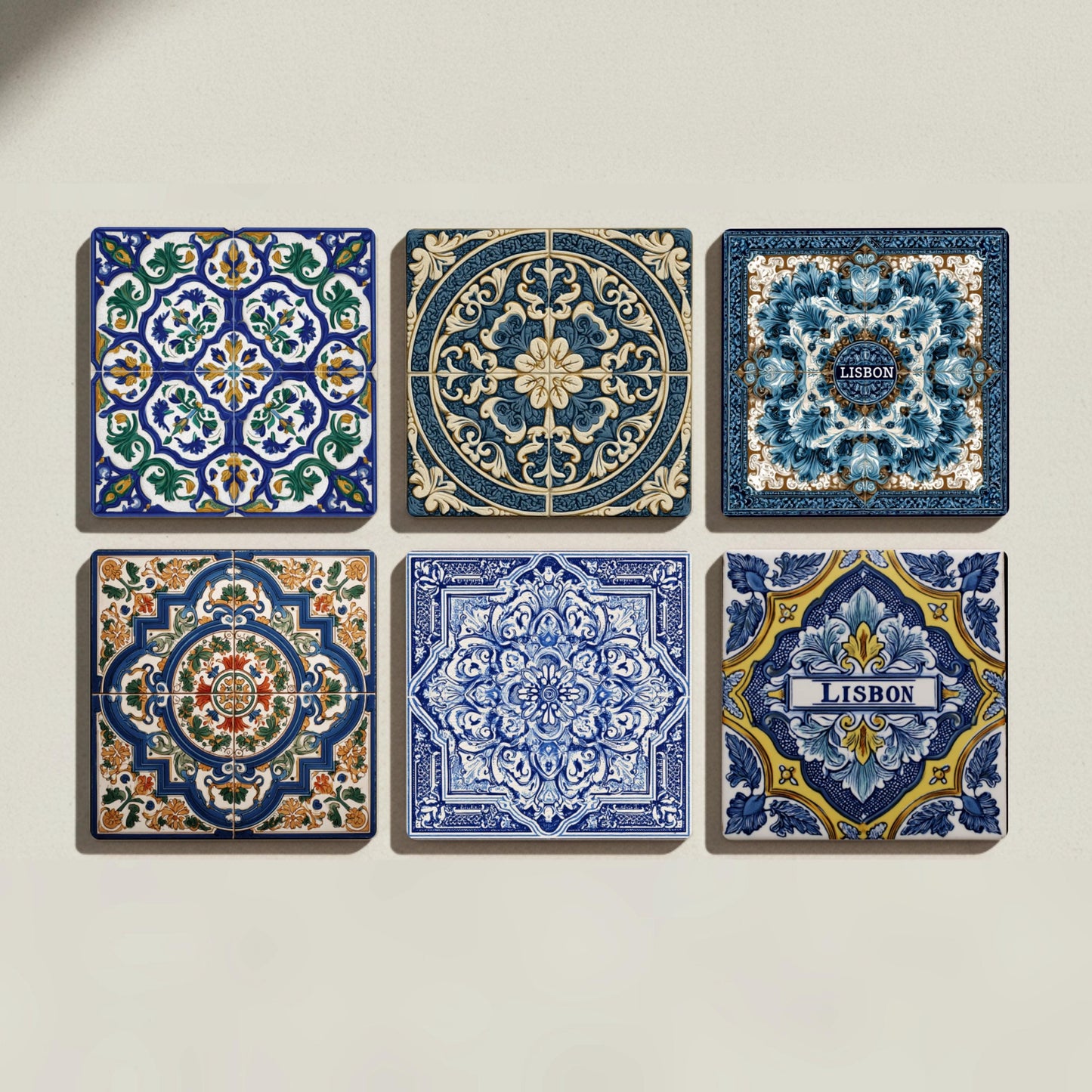 Posavasos Azulejos de Lisboa