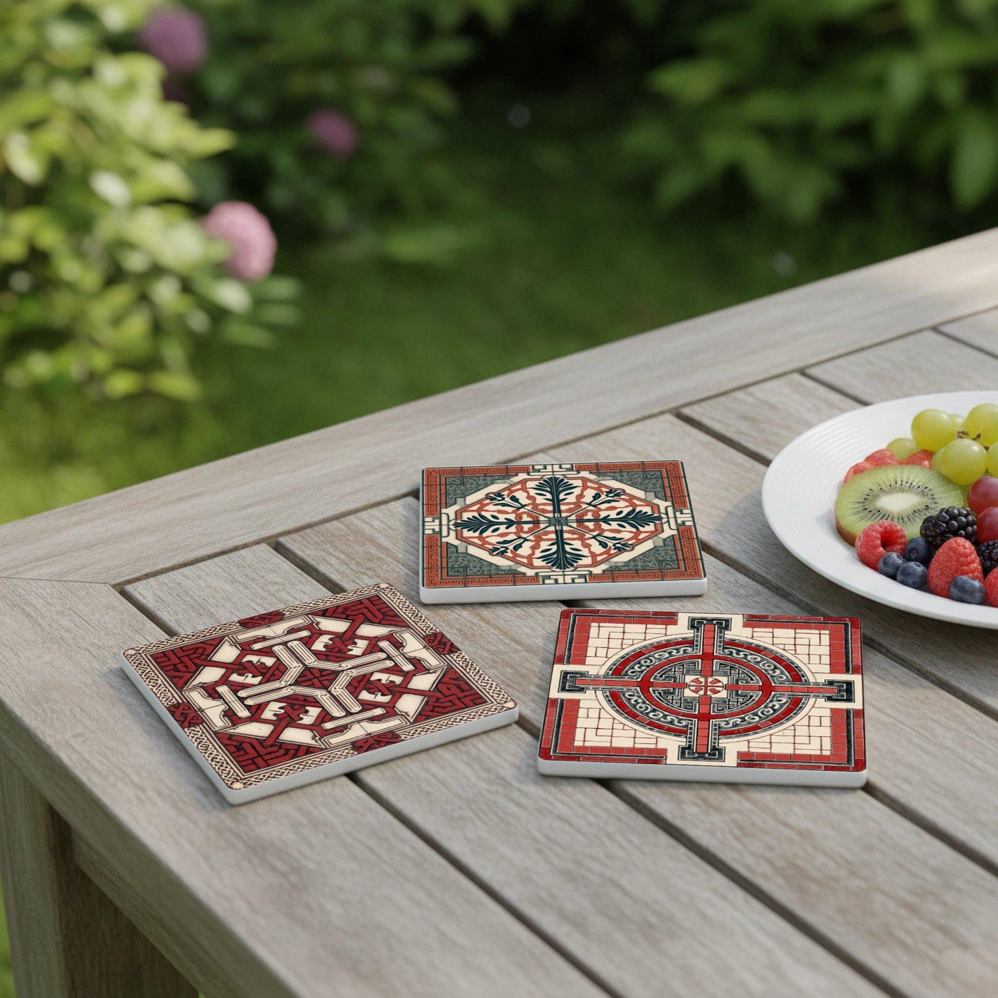 Posavasos Azulejos de catedral gótica