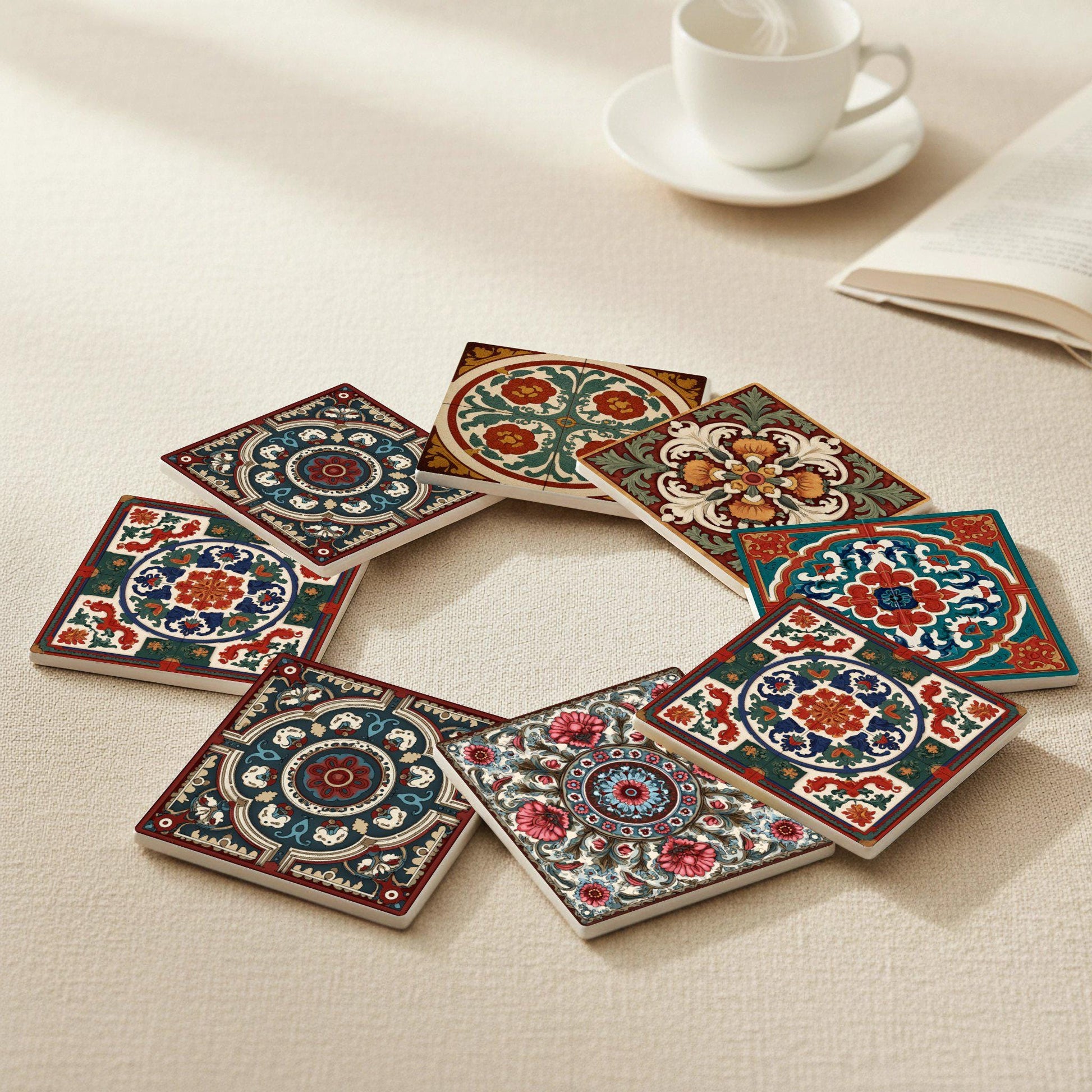 Posavasos Roseta barroca