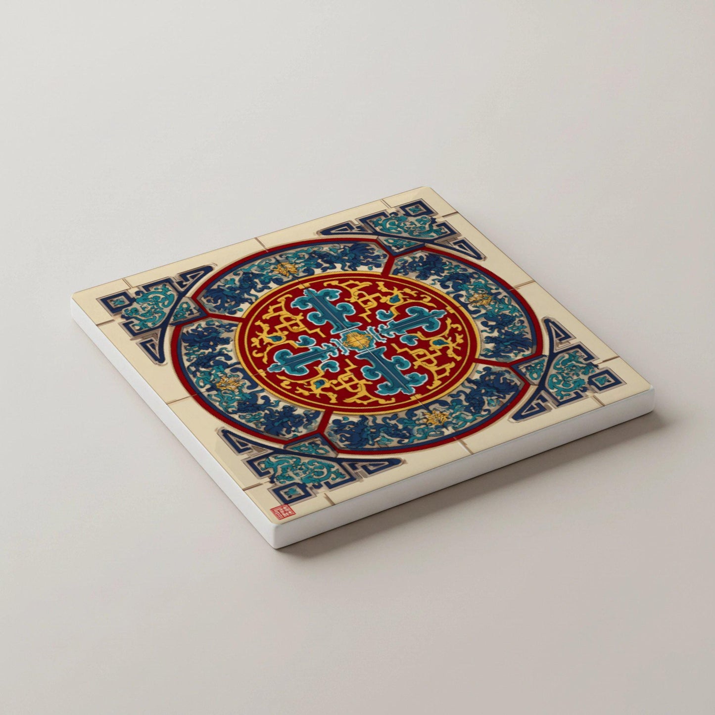 Dinastía Qing · Dessous de Verre avec Liège — Set de Table pour Amateurs de Design