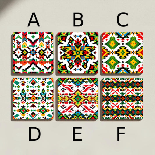 Ceramic Coasters Geométricos of the suroeste — Design-Lover's Table Set