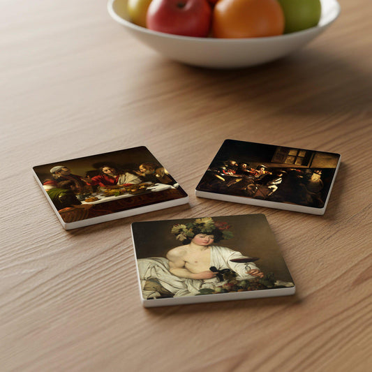 Posavasos Baroque Masterpieces Ceramic Coaster Set