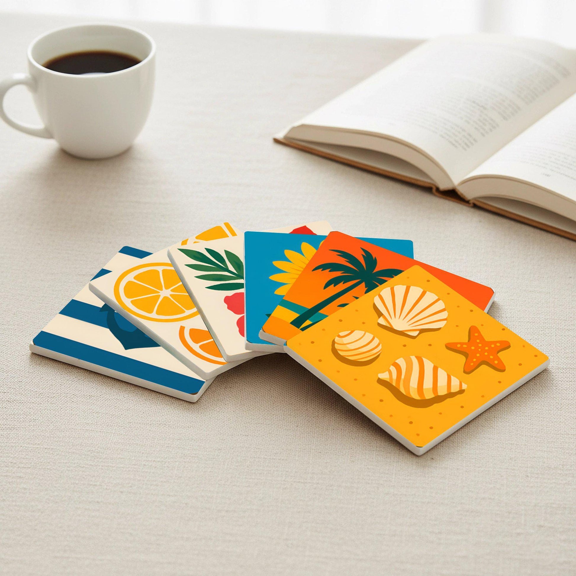 Posavasos Diseño costero